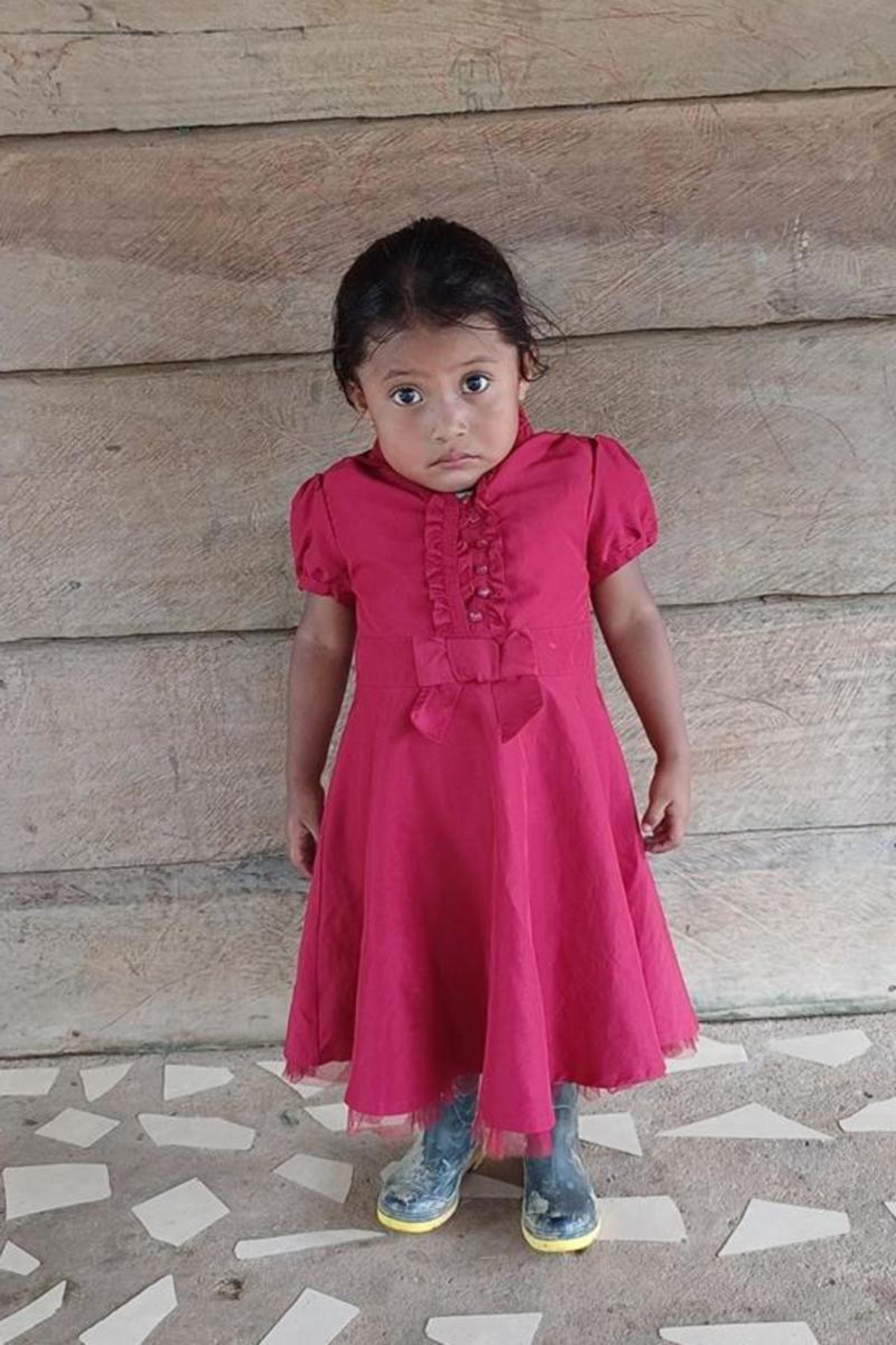 An unsponsored girl named Maryeli from Nicaragua who has waited 719 days for a sponsor.