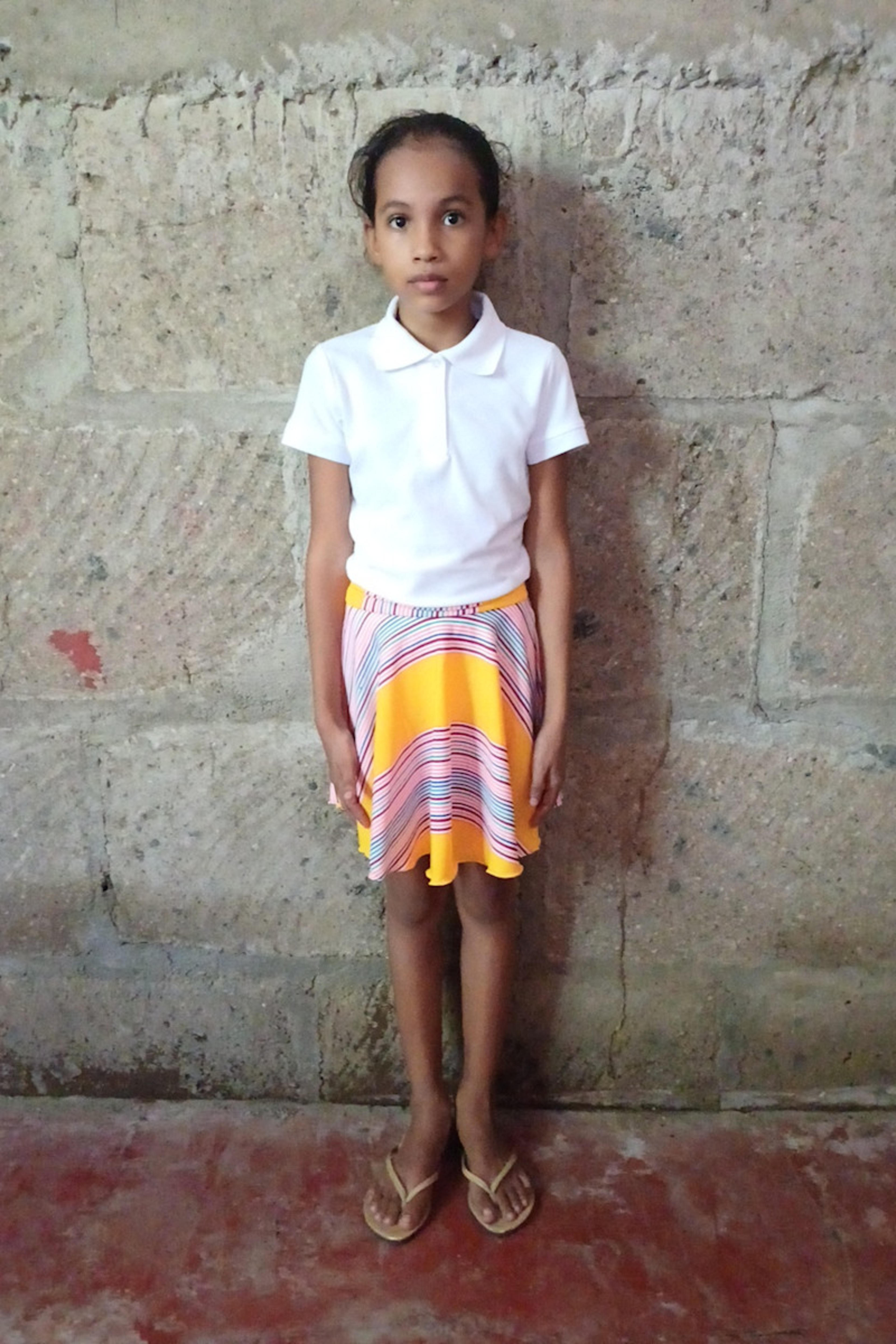 An unsponsored girl named Geysi from Nicaragua who has waited 711 days for a sponsor.