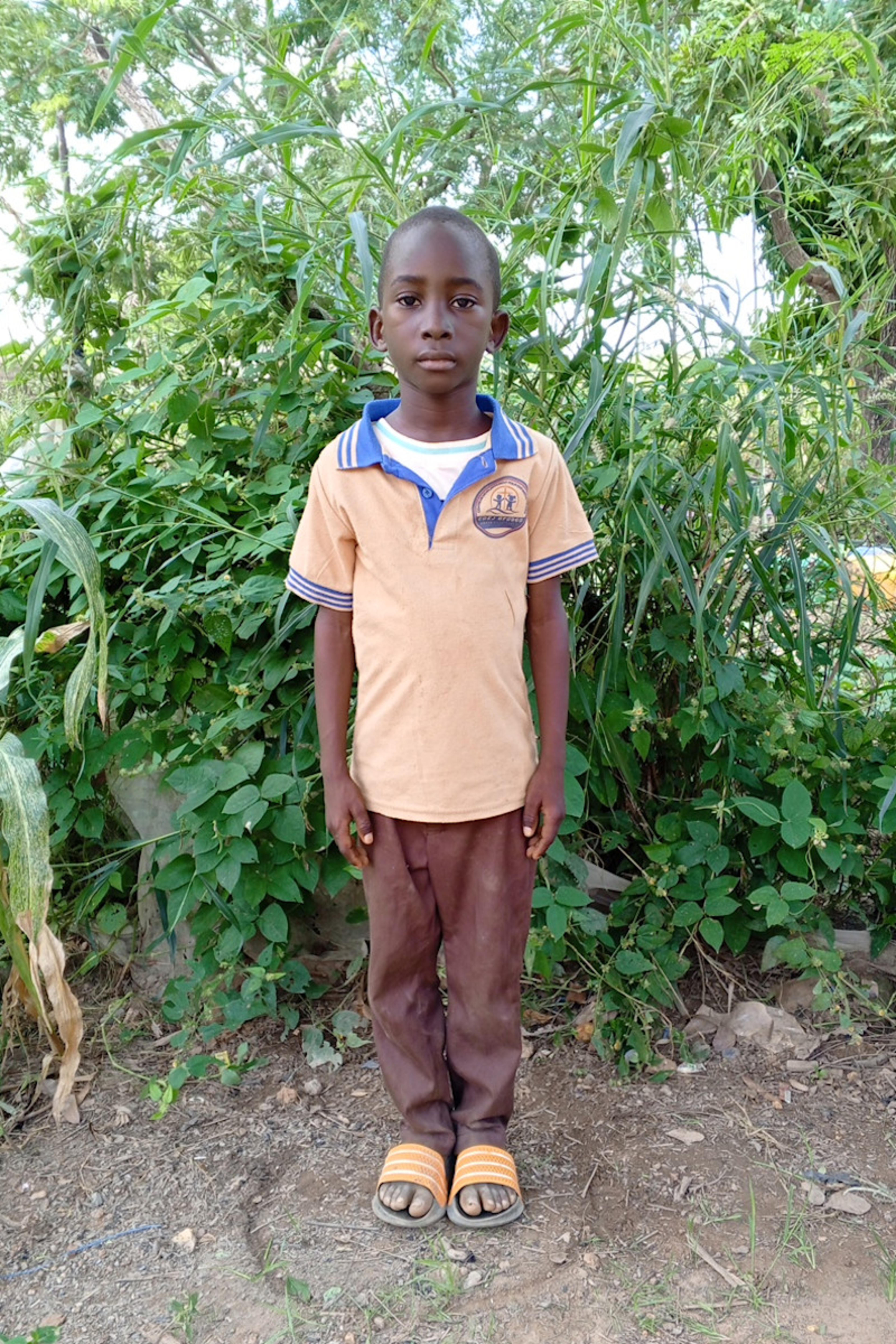 An unsponsored boy named Amirdine from Burkina Faso who lives in an AIDS-affected area, is vulnerable to exploitation and has waited 568 days for a sponsor.