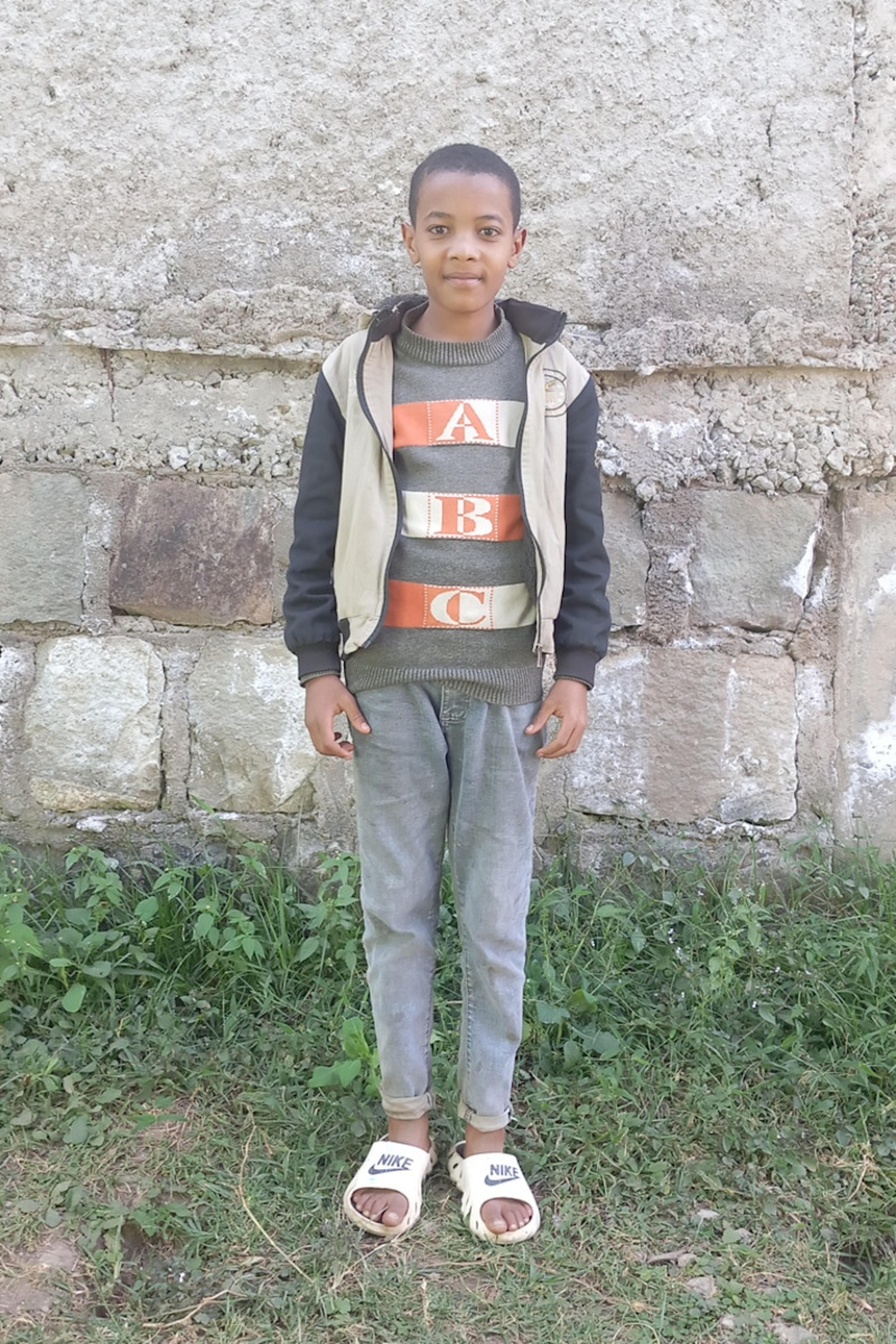 An unsponsored boy named Tofik from Ethiopia who lives in an AIDS-affected area, is vulnerable to exploitation and has waited 455 days for a sponsor.