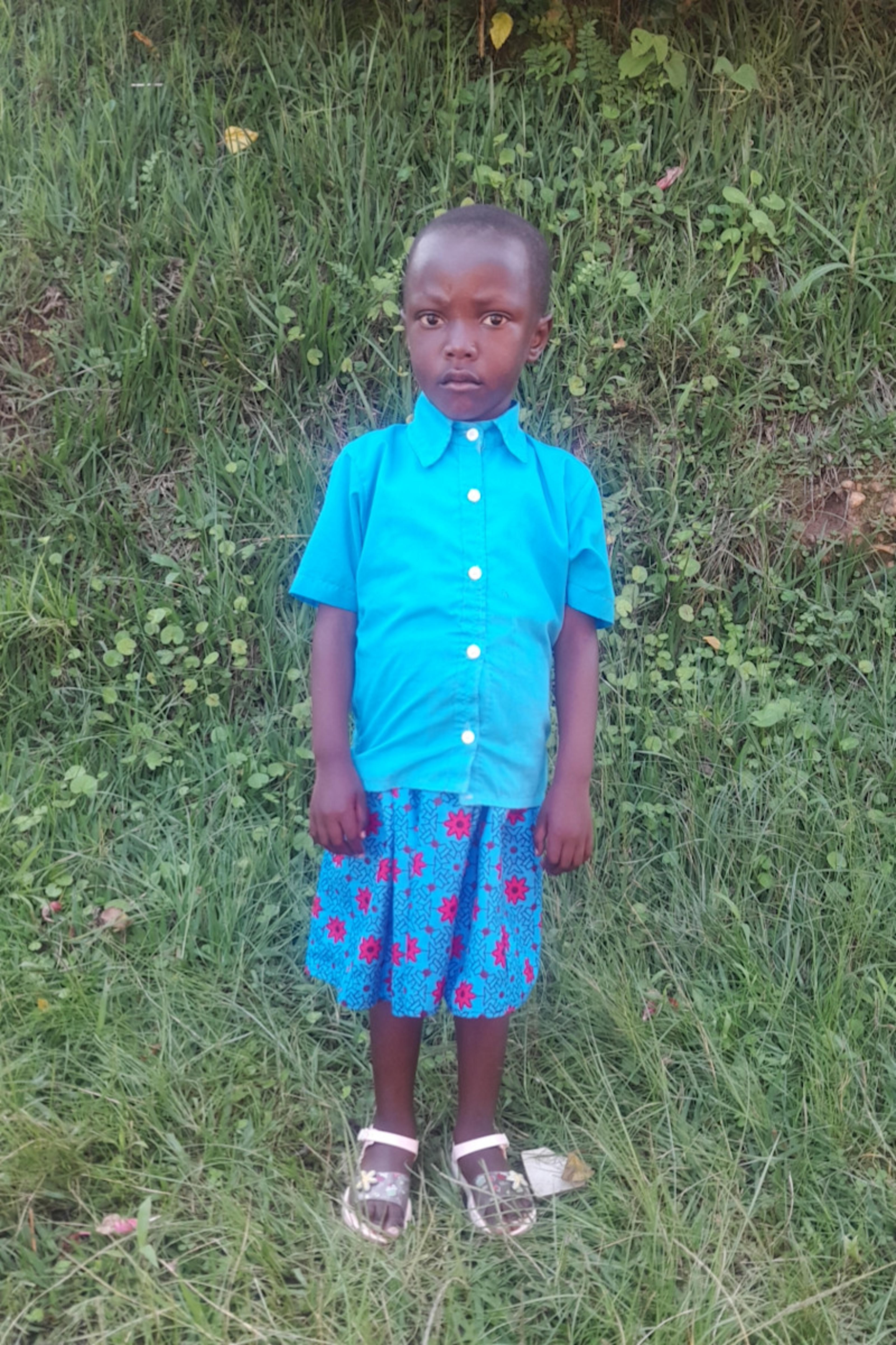 An unsponsored girl named Chartine from Rwanda who lives in an AIDS-affected area, is vulnerable to exploitation and has waited 594 days for a sponsor.