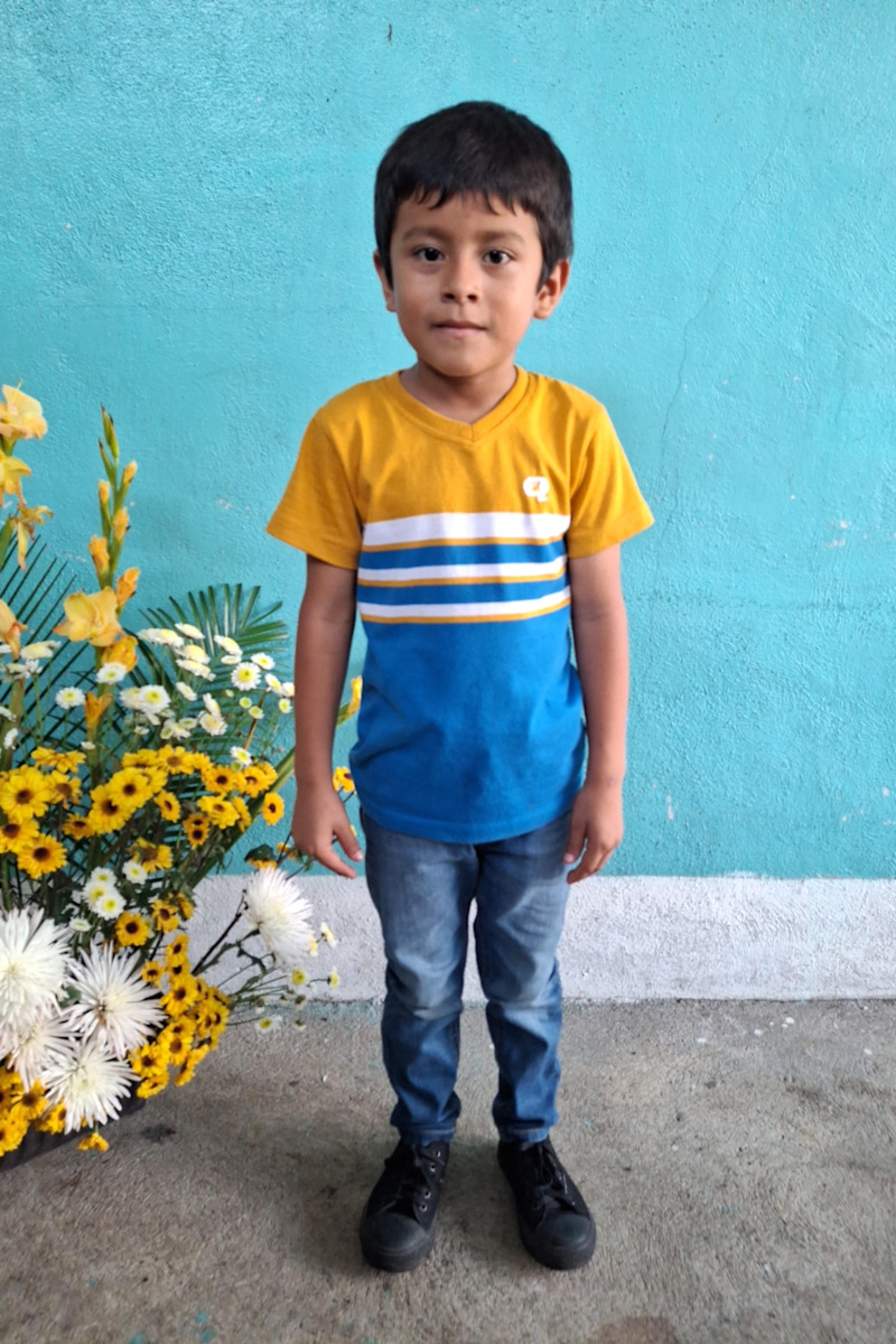 An unsponsored boy named Bryan from Guatemala who has waited 354 days for a sponsor.