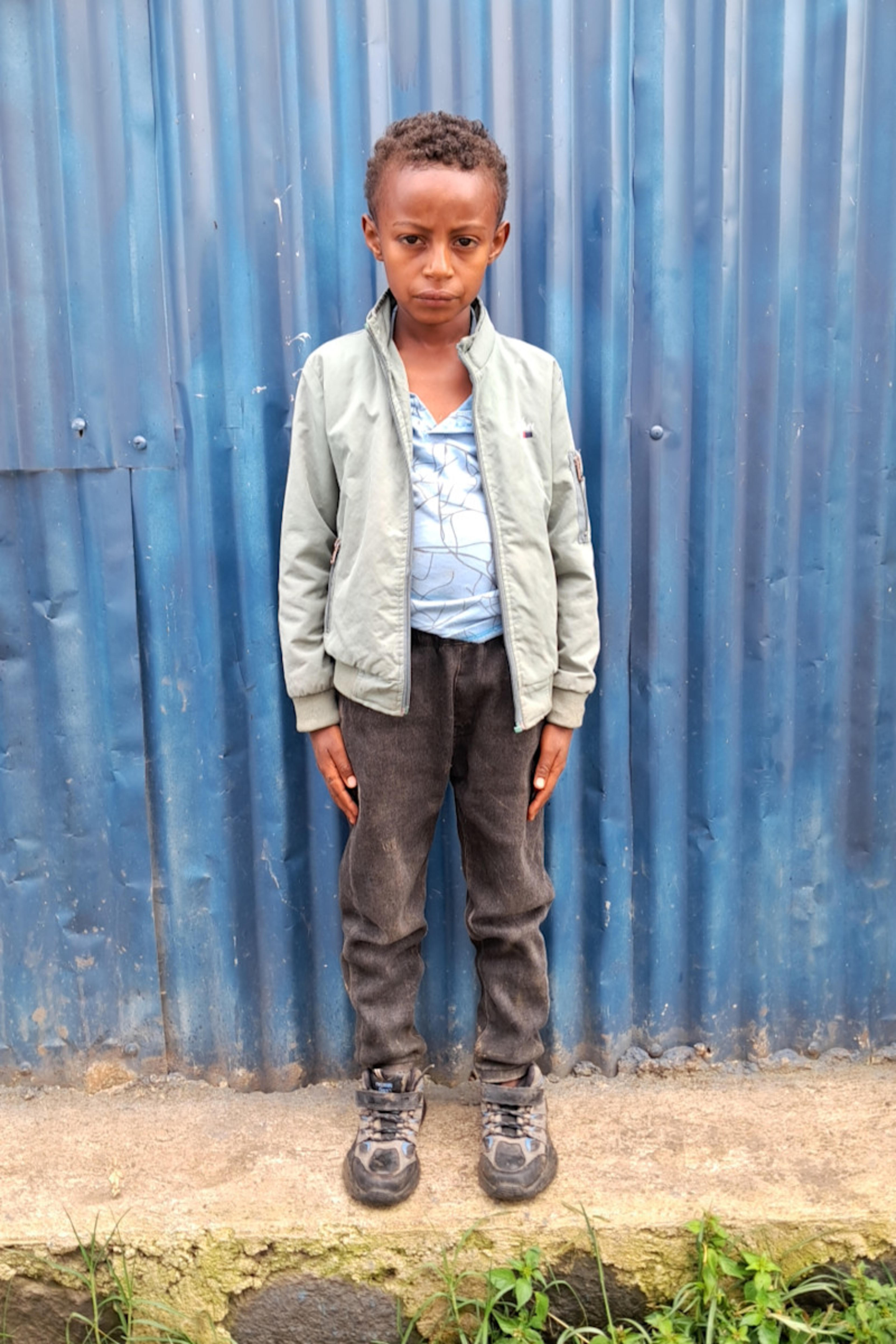 An unsponsored boy named Rabira from Ethiopia who lives in an AIDS-affected area, is vulnerable to exploitation and has waited 525 days for a sponsor.