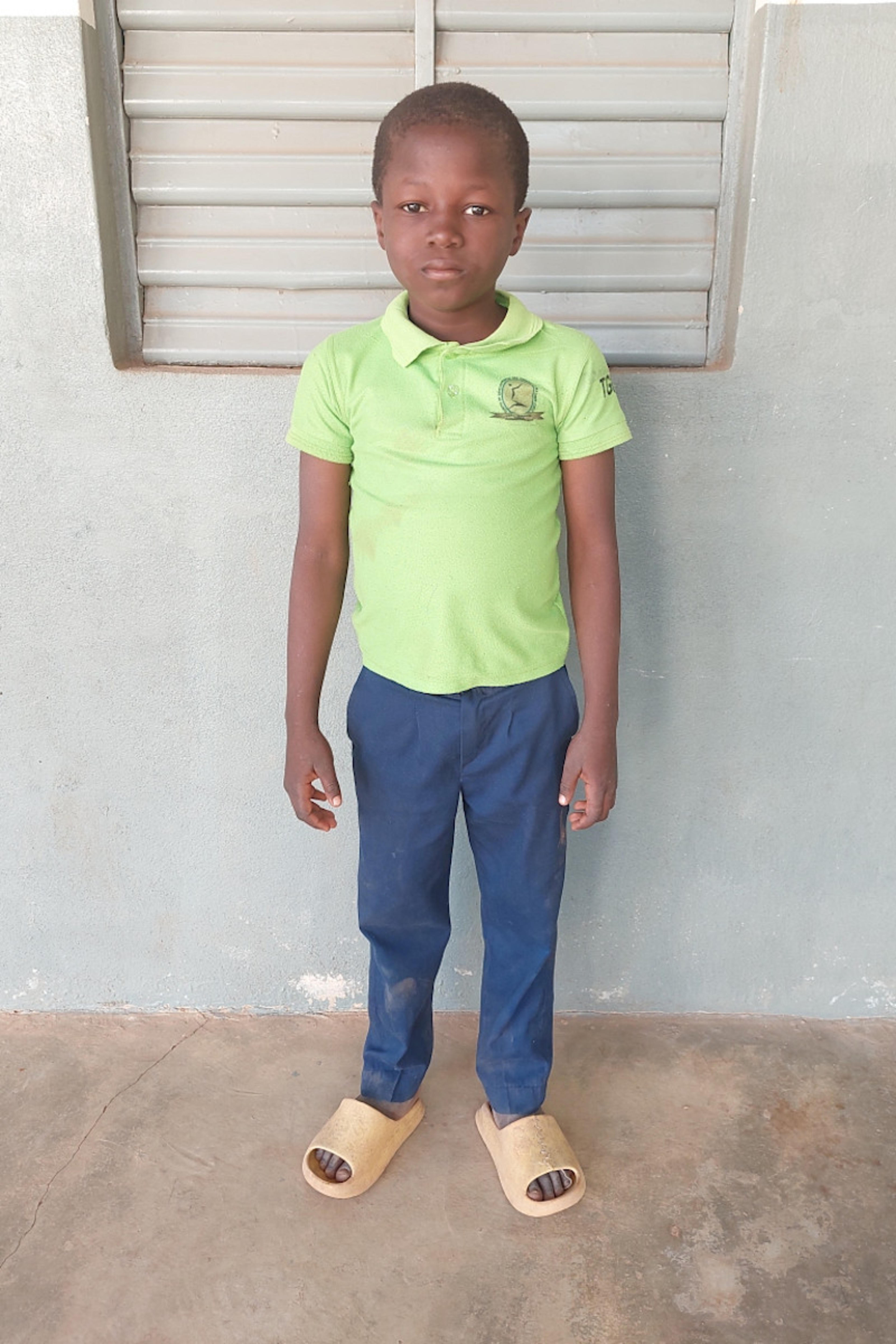 An unsponsored boy named Winner from Togo who lives in an AIDS-affected area, is vulnerable to exploitation and has waited 318 days for a sponsor.