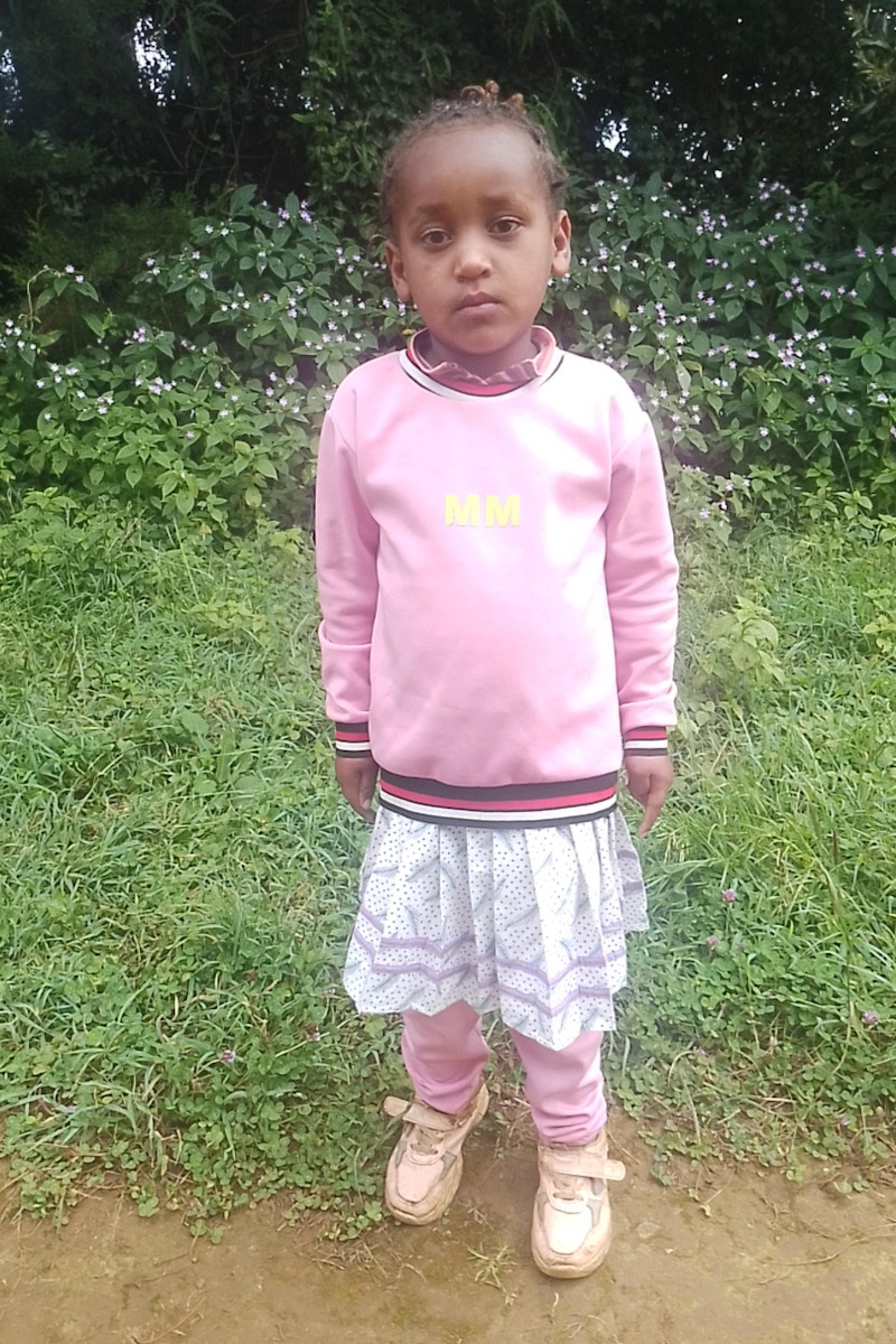 An unsponsored girl named Selamawit from Ethiopia who lives in an AIDS-affected area, is vulnerable to exploitation and has waited 480 days for a sponsor.