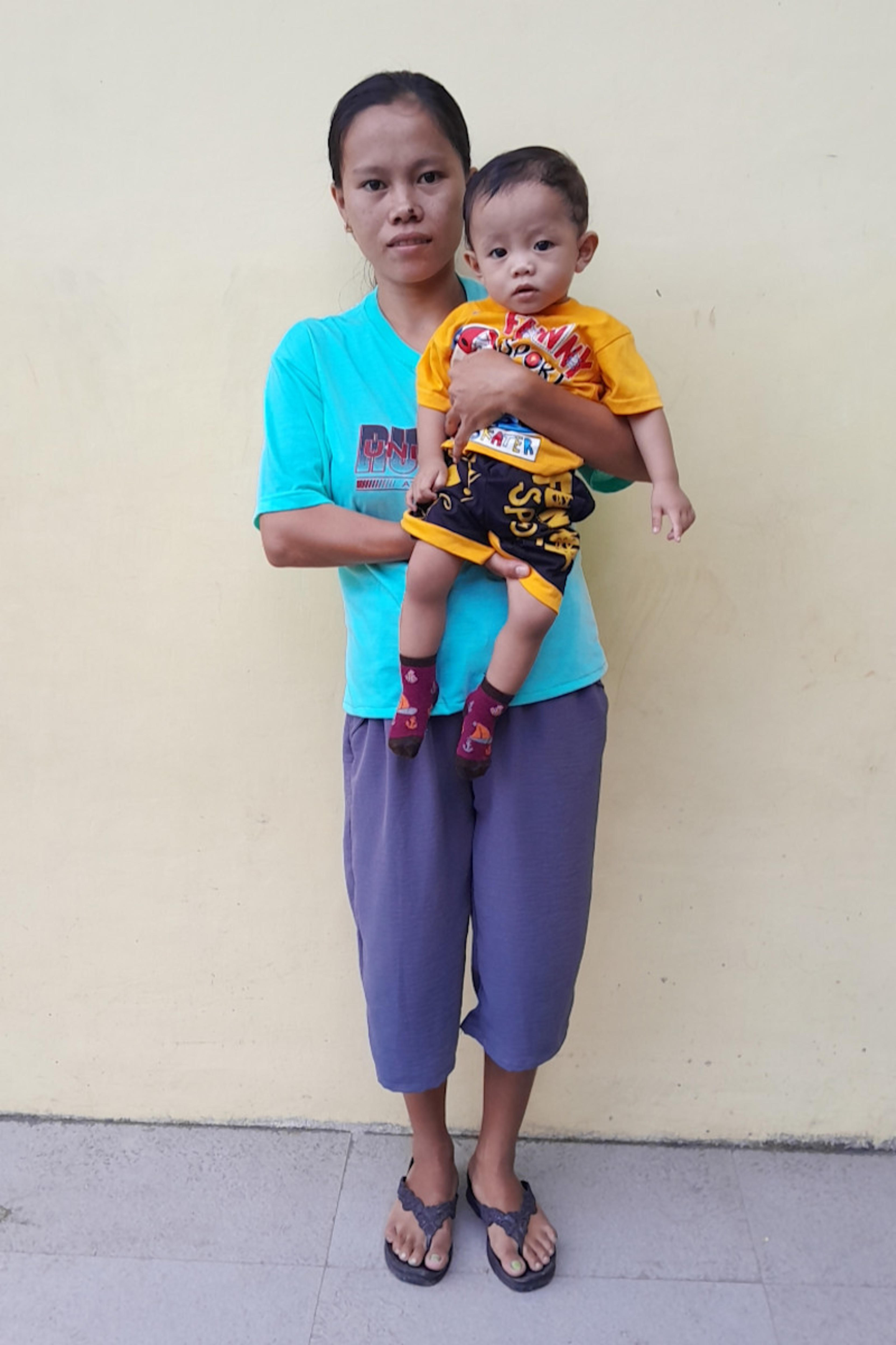 An unsponsored boy named Nevan from Indonesia who has waited 575 days for a sponsor.