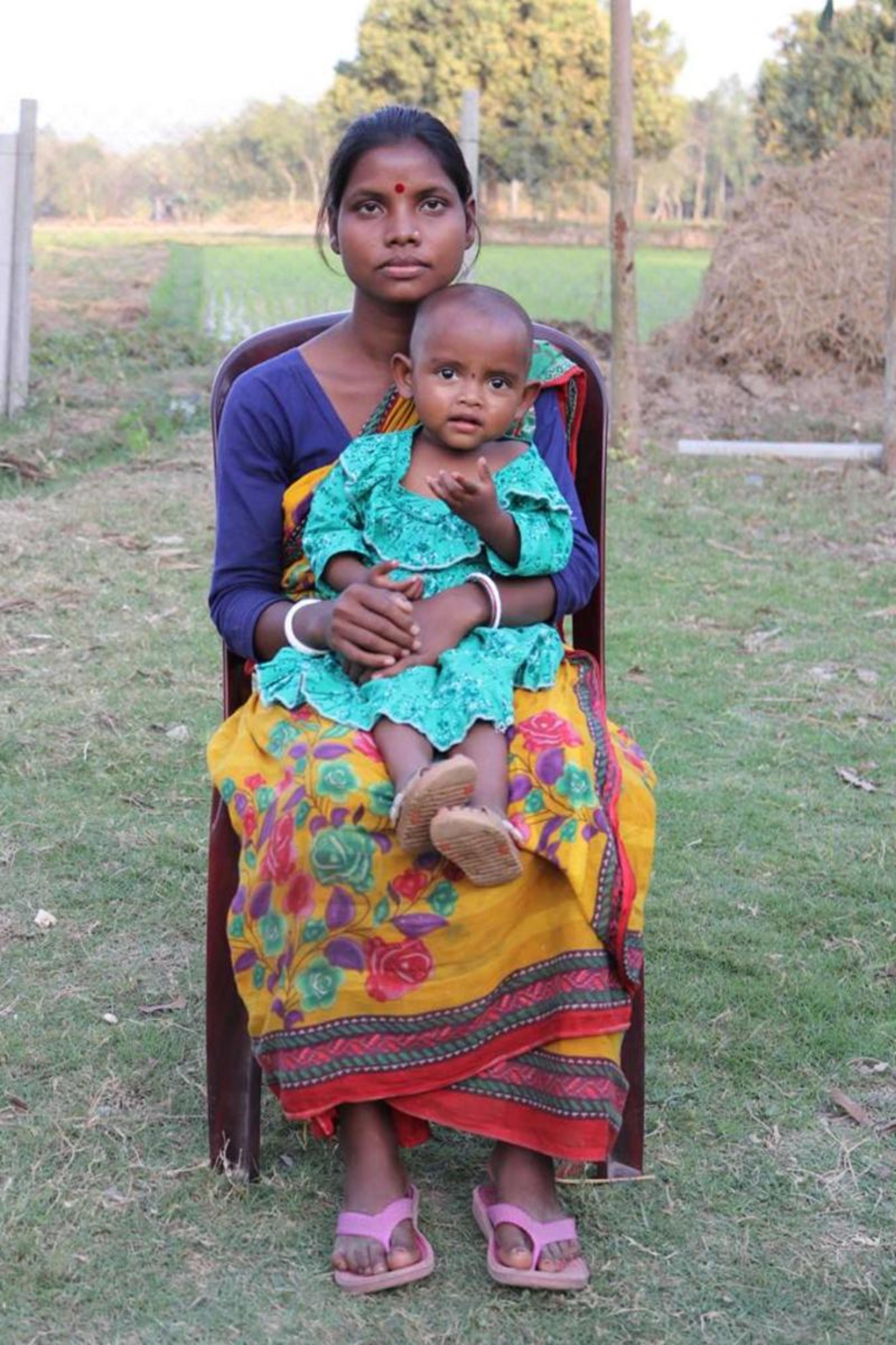 An unsponsored girl named Papia from Bangladesh who is vulnerable to exploitation and has waited 570 days for a sponsor.