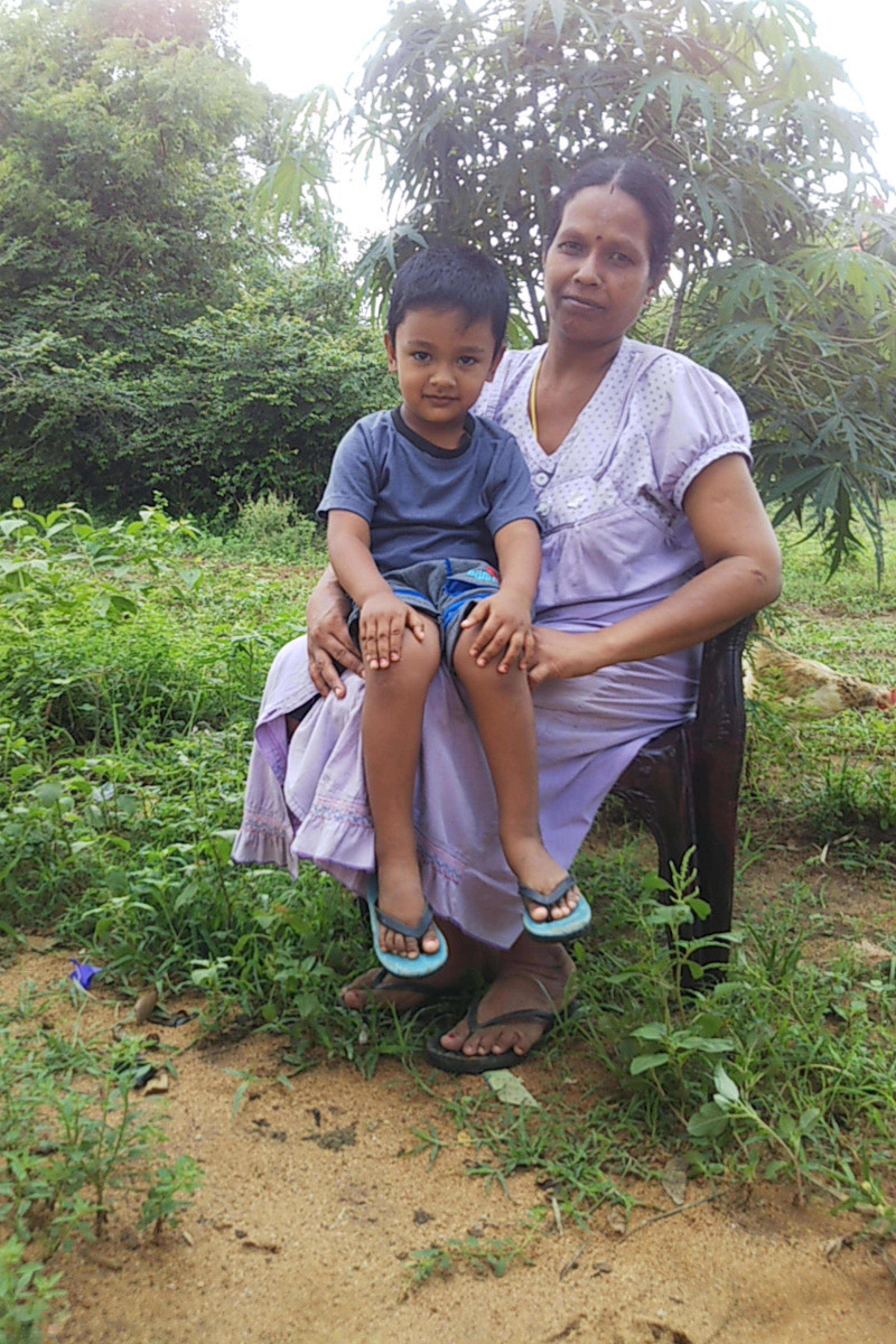 An unsponsored boy named Kesi from Sri Lanka who has waited 361 days for a sponsor.