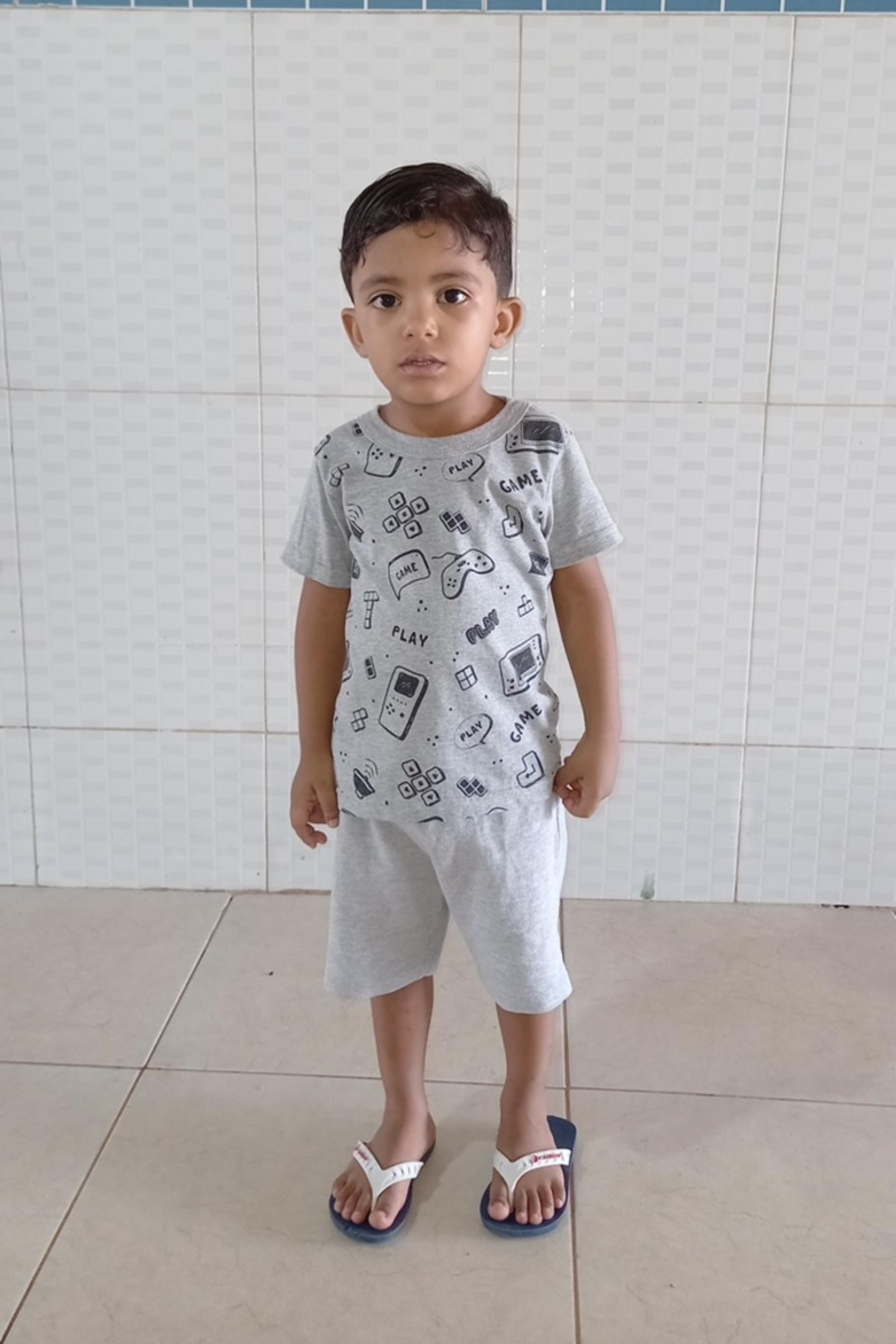 An unsponsored boy with special needs named Calebe from Brazil who has waited 296 days for a sponsor.