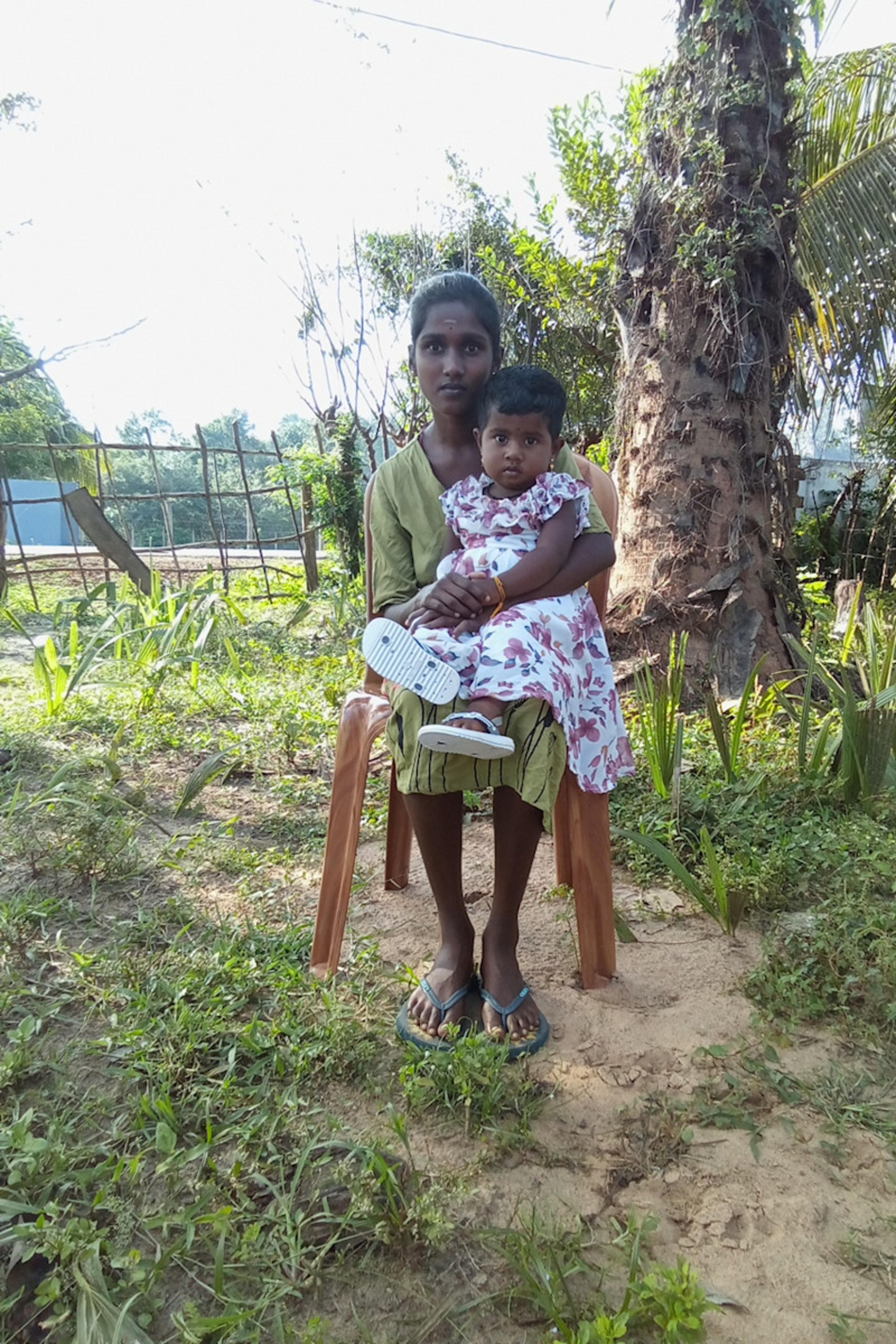 An unsponsored girl named Akshaya from Sri Lanka who has waited 546 days for a sponsor.