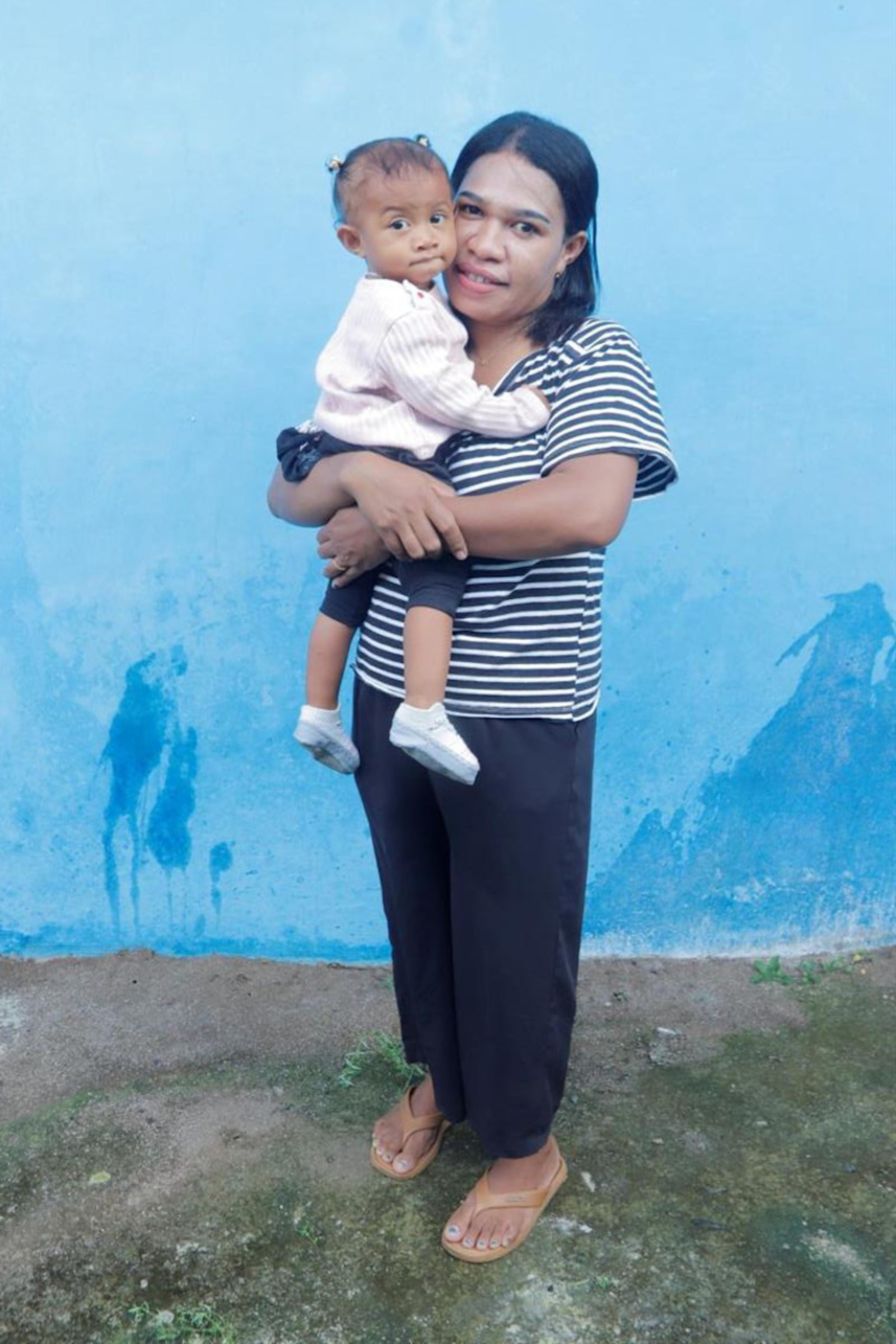 An unsponsored girl named Cia from Indonesia who has waited 528 days for a sponsor.