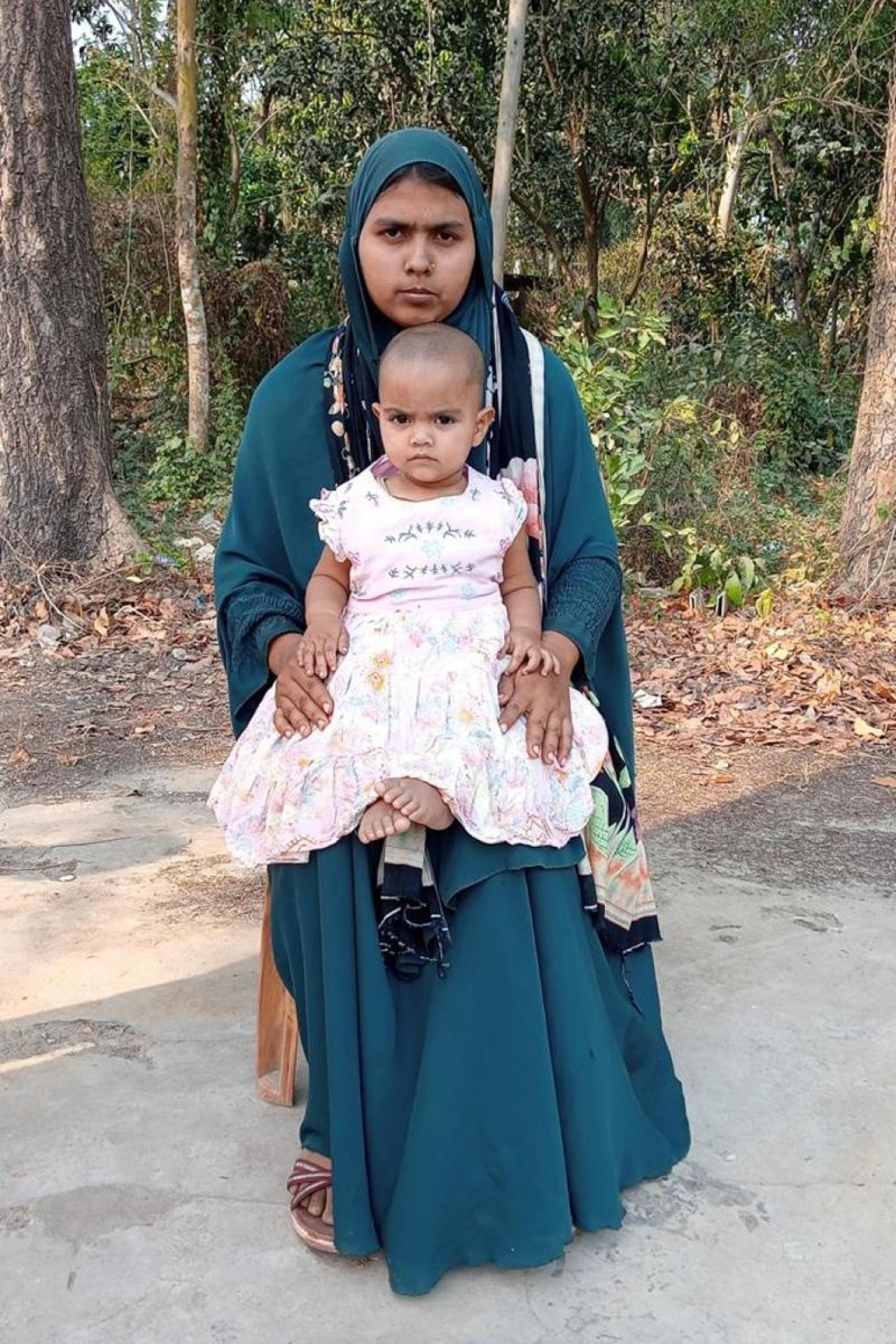 An unsponsored girl named Nur from Bangladesh who is vulnerable to exploitation and has waited 563 days for a sponsor.