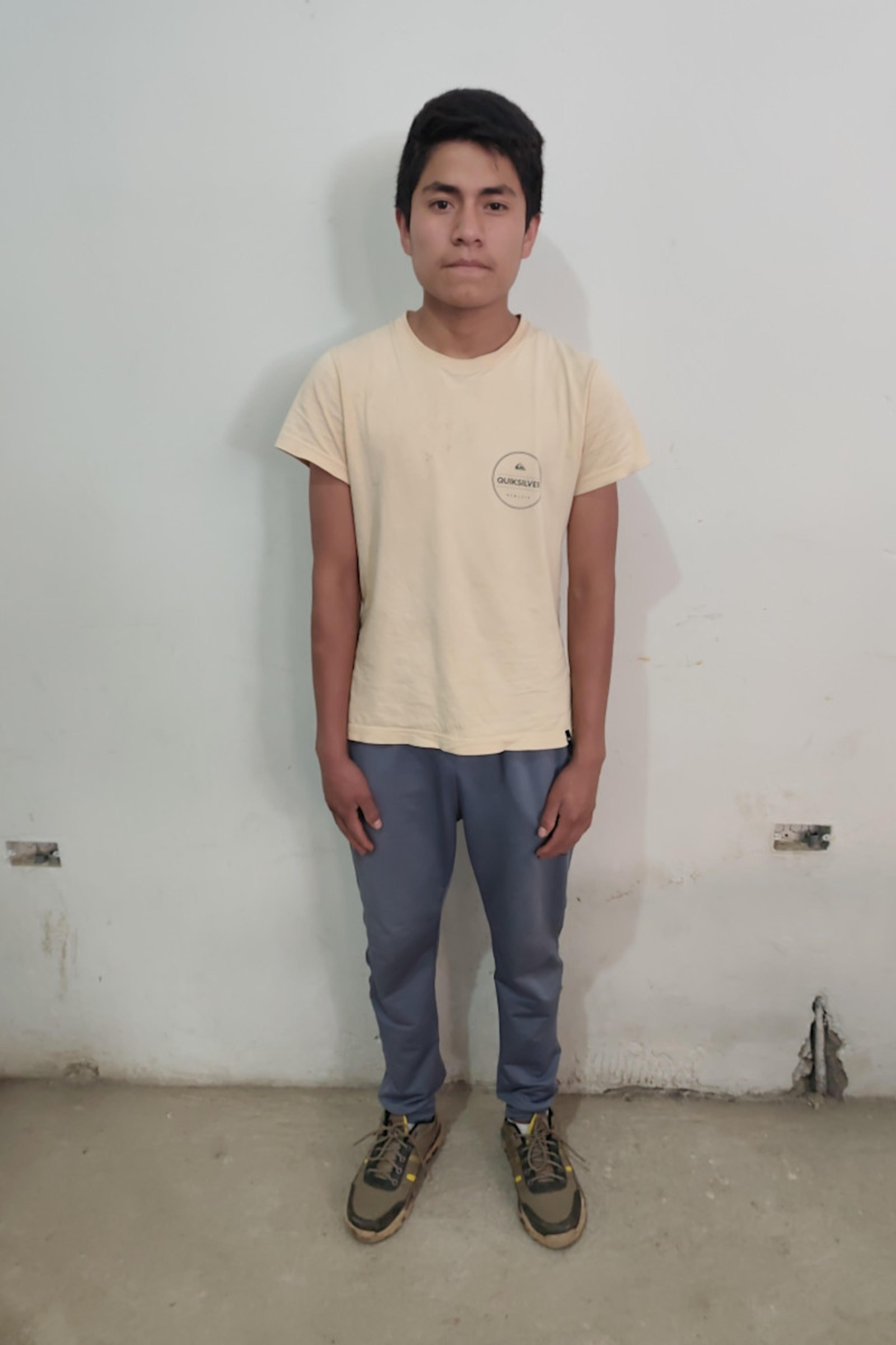 An unsponsored boy named Yackson from Peru who has waited 309 days for a sponsor.