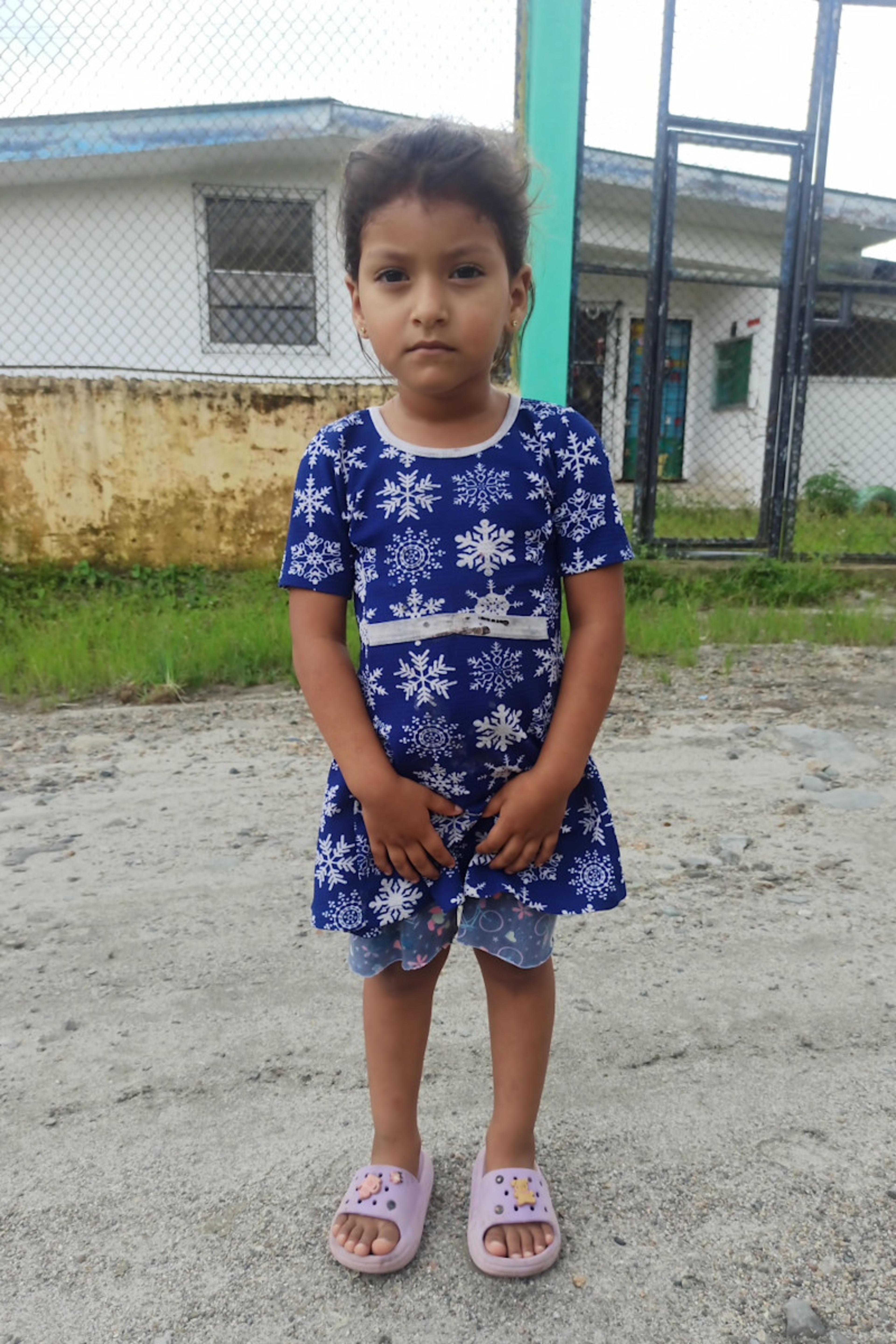 An unsponsored girl named Keyla from Ecuador who has waited 559 days for a sponsor.