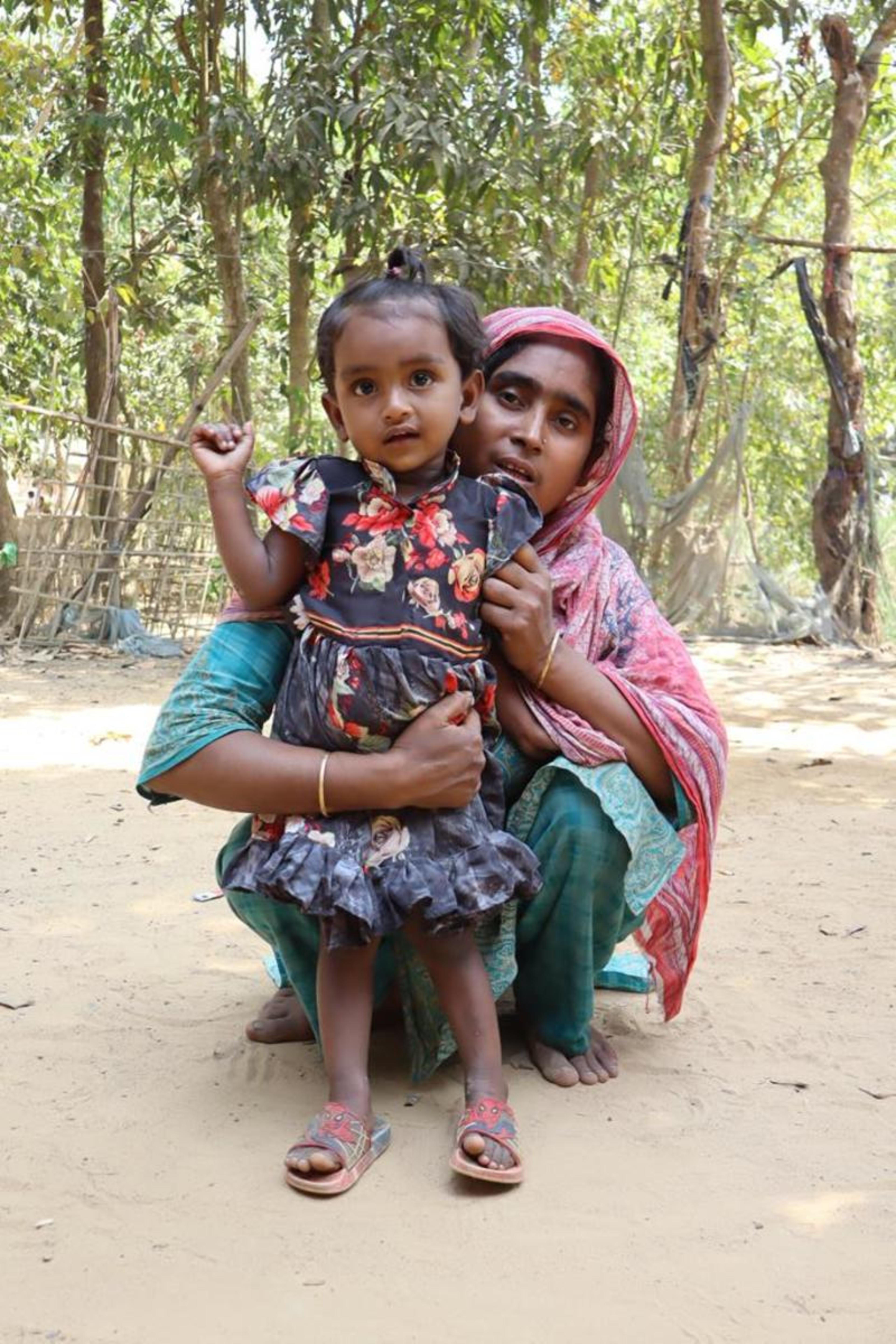 An unsponsored girl named Maya from Bangladesh who is vulnerable to exploitation and has waited 549 days for a sponsor.