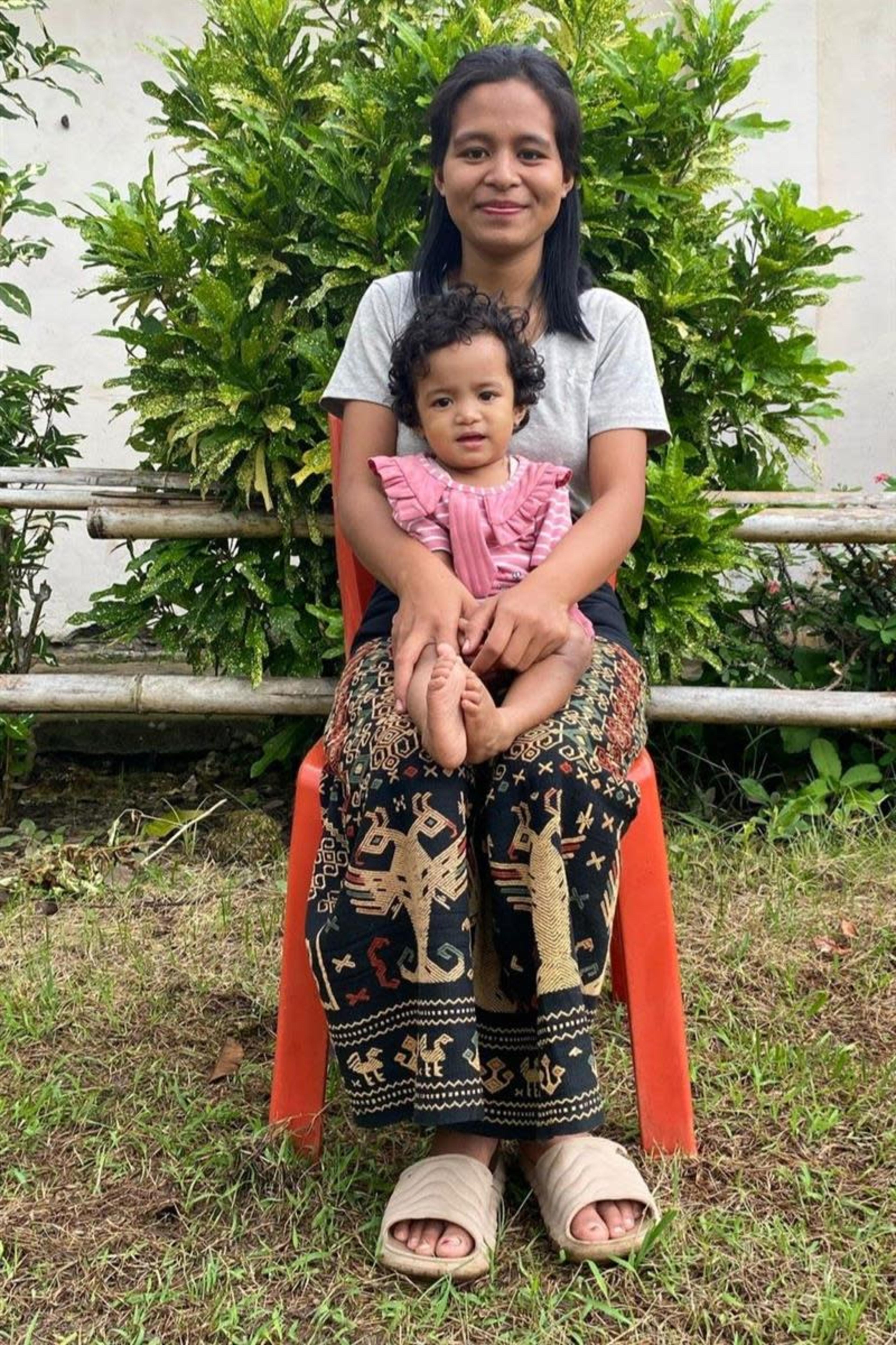 An unsponsored girl named Windi from Indonesia who has waited 532 days for a sponsor.