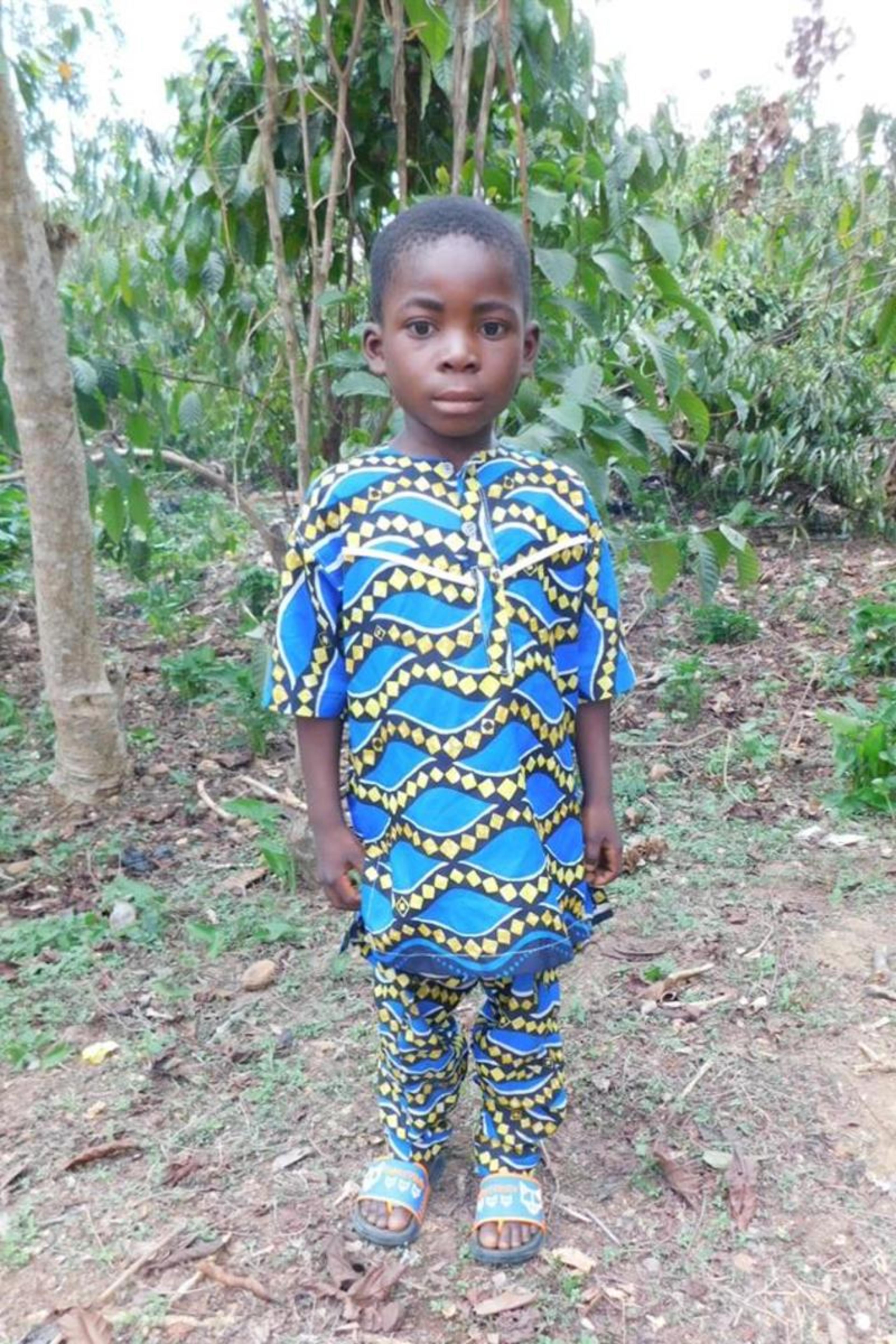 An unsponsored boy named Kossi from Togo who lives in an AIDS-affected area, is vulnerable to exploitation and has waited 564 days for a sponsor.