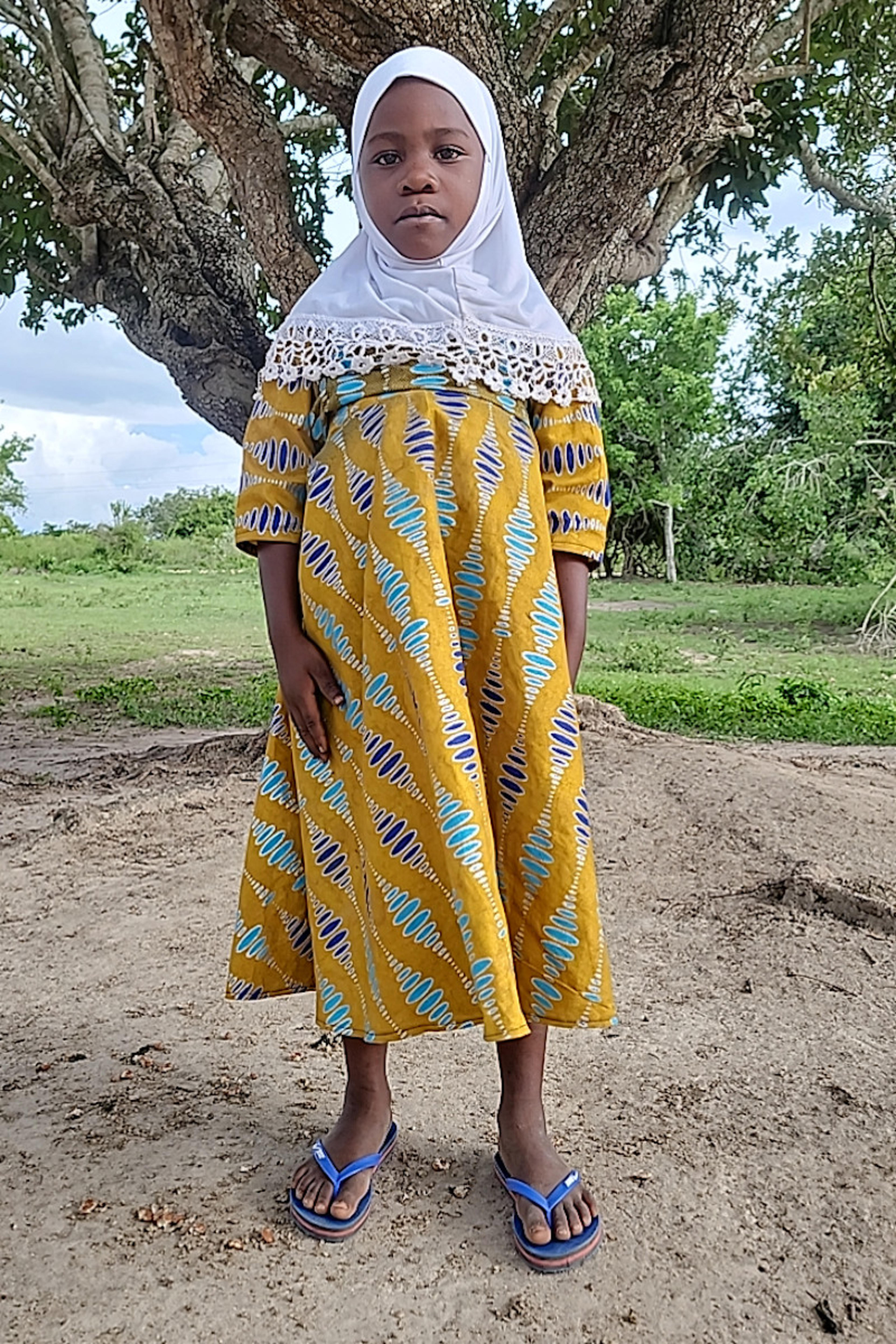 An unsponsored girl named Shakila from Tanzania who lives in an AIDS-affected area, is vulnerable to exploitation and has waited 512 days for a sponsor.