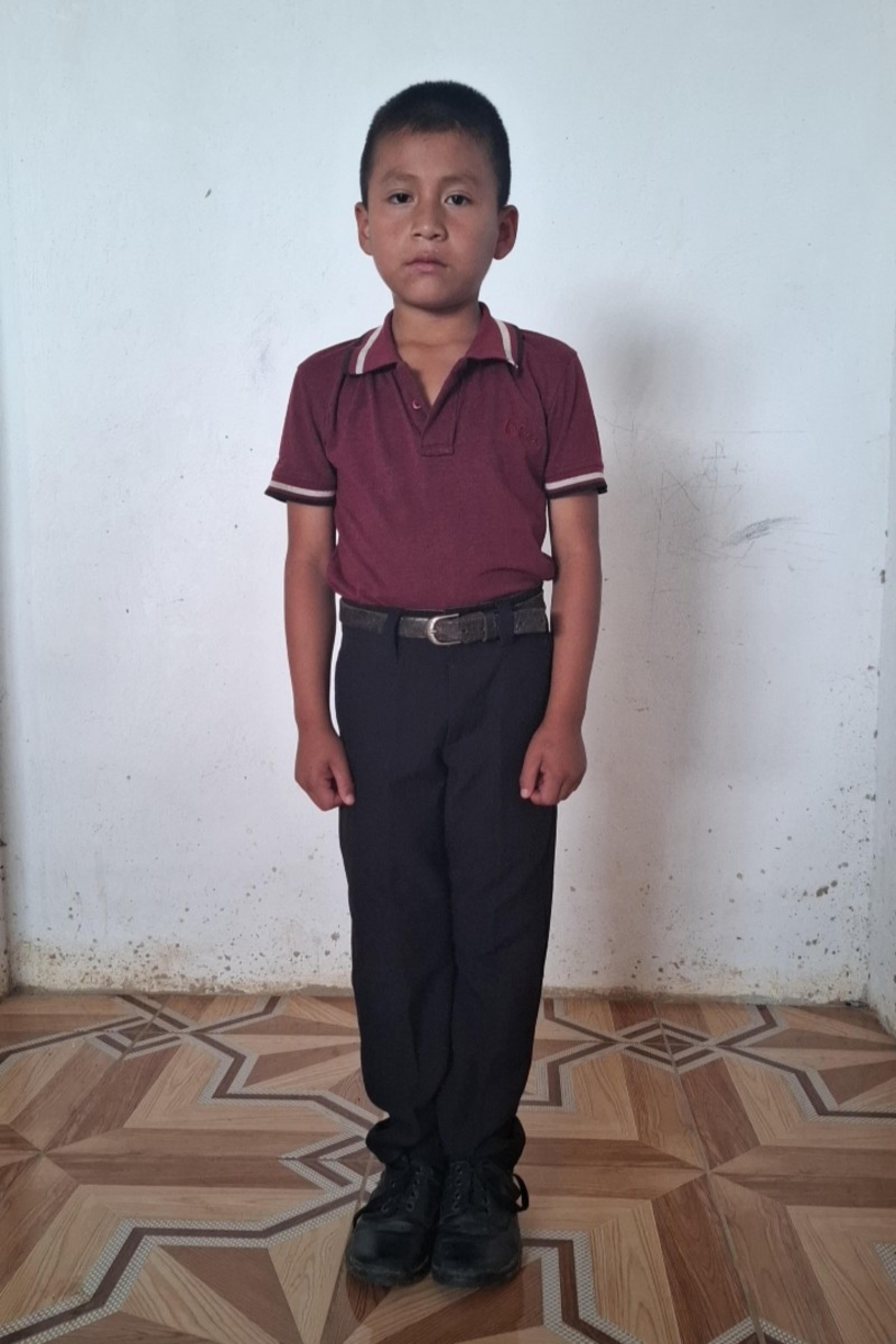 An unsponsored boy named Marvin from Guatemala who has waited 363 days for a sponsor.
