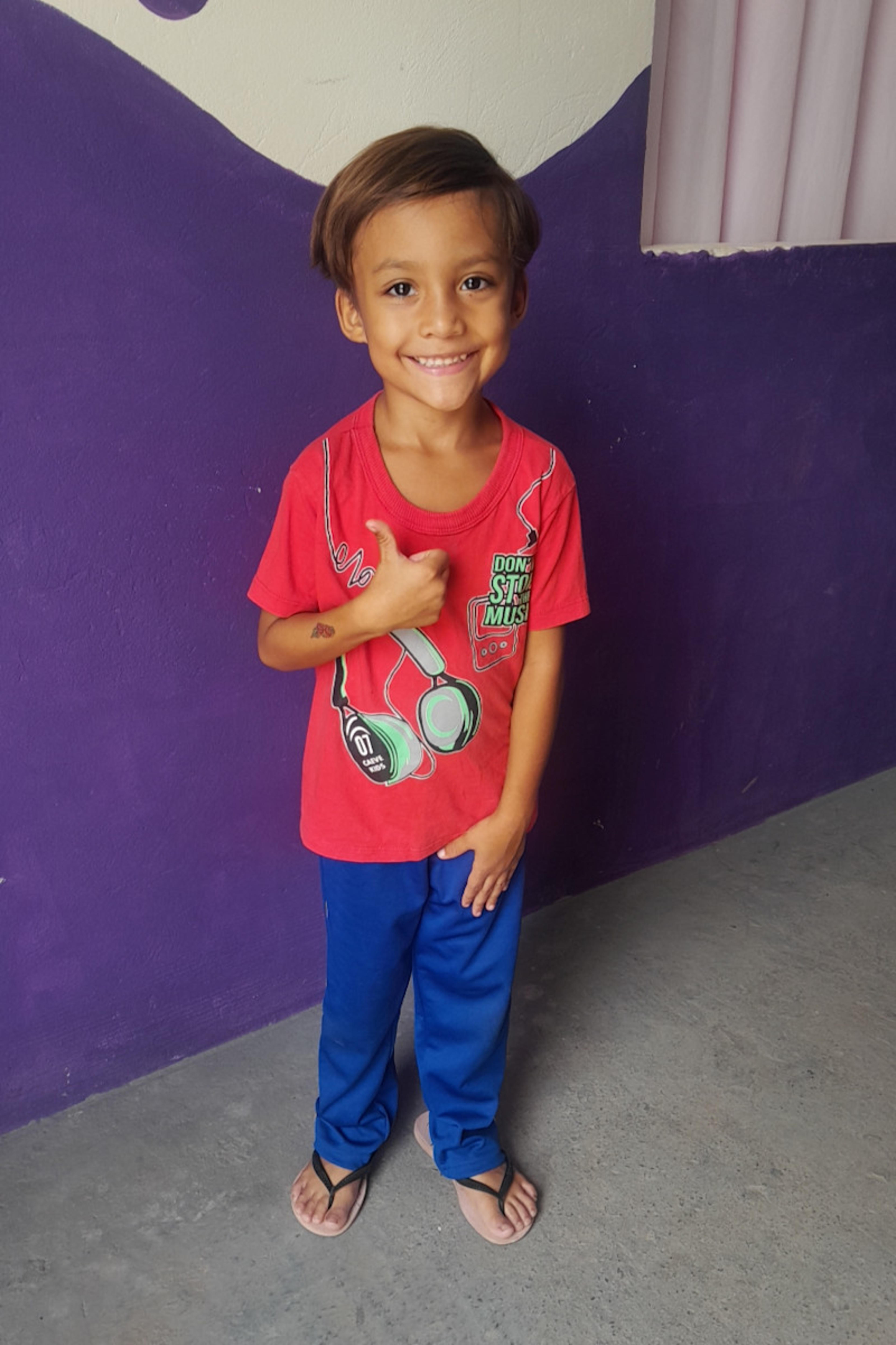 An unsponsored girl named Moarly from Brazil who has waited 502 days for a sponsor.
