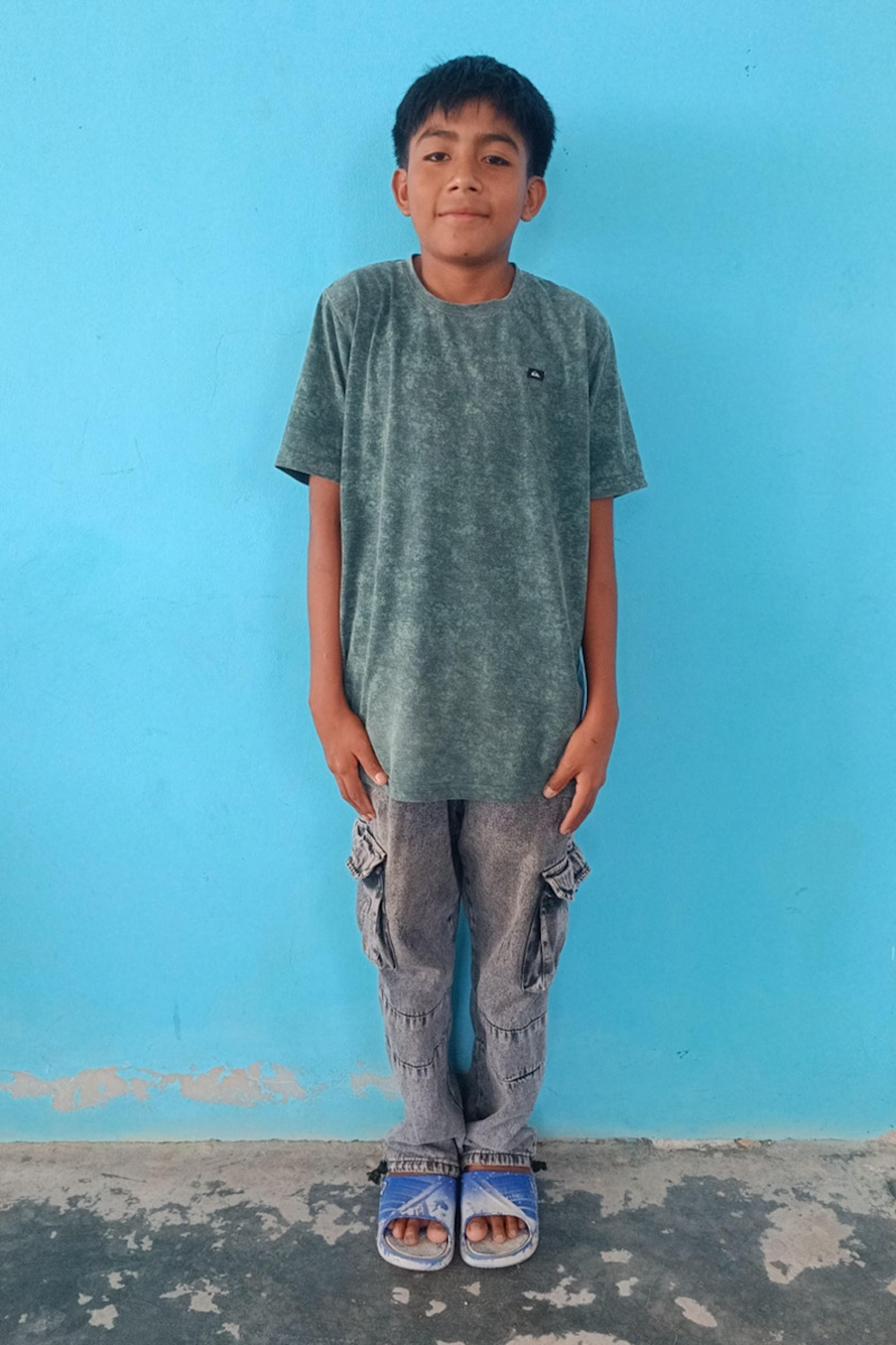 An unsponsored boy named Jairo from Peru who has waited 574 days for a sponsor.