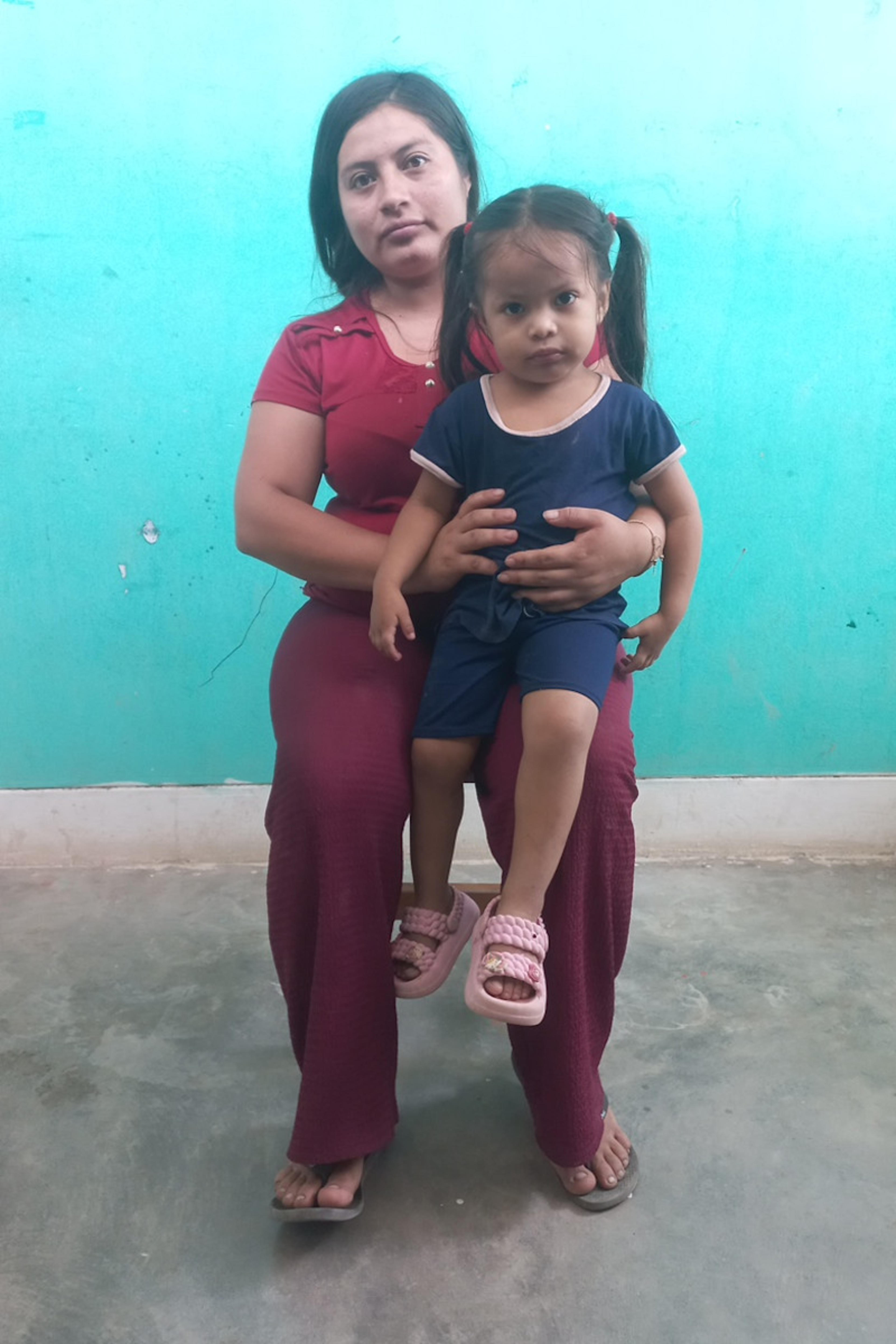 An unsponsored girl named Alessia from Peru who has waited 651 days for a sponsor.
