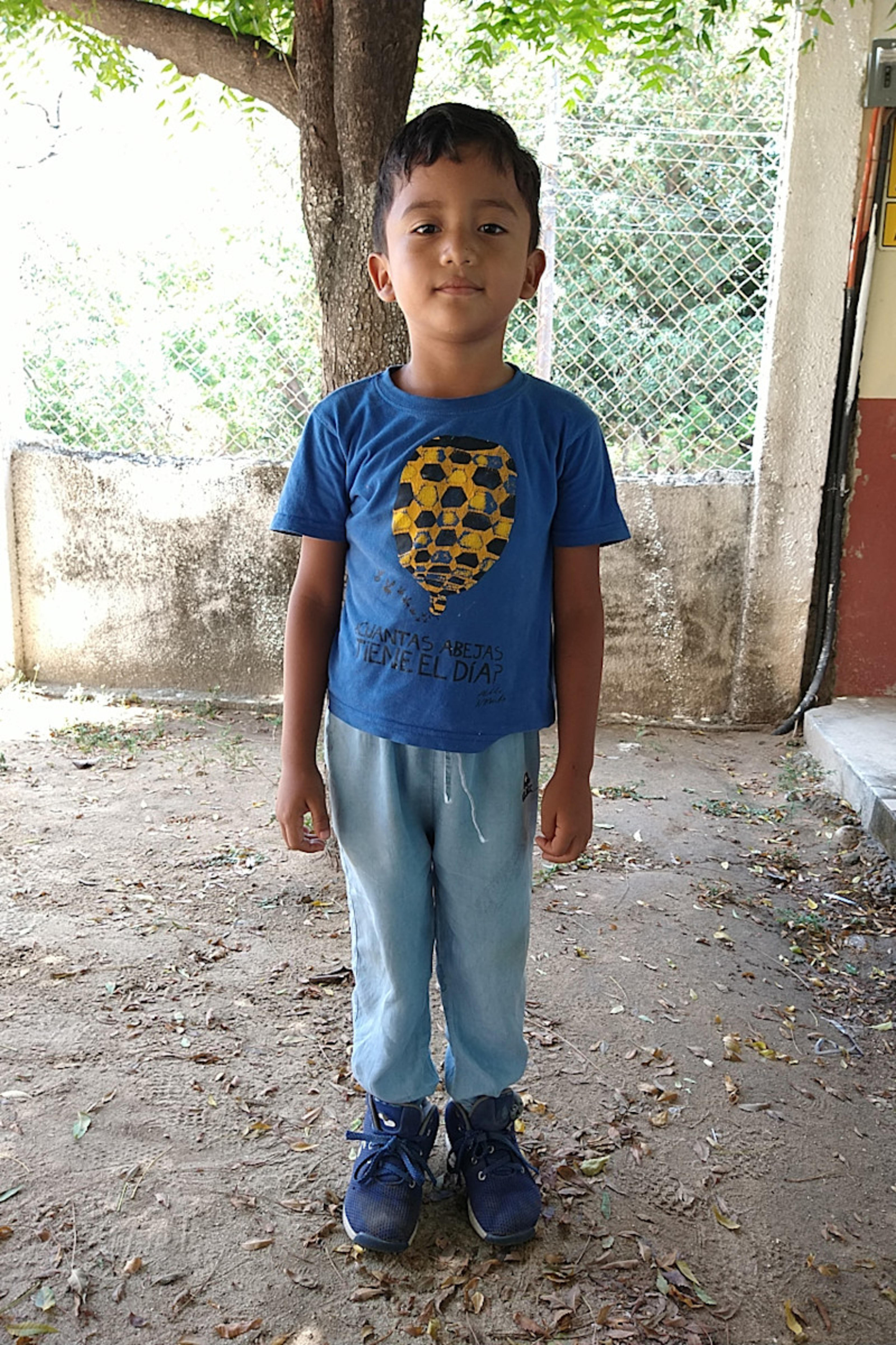 An unsponsored boy named Francisco from Mexico who has waited 465 days for a sponsor.