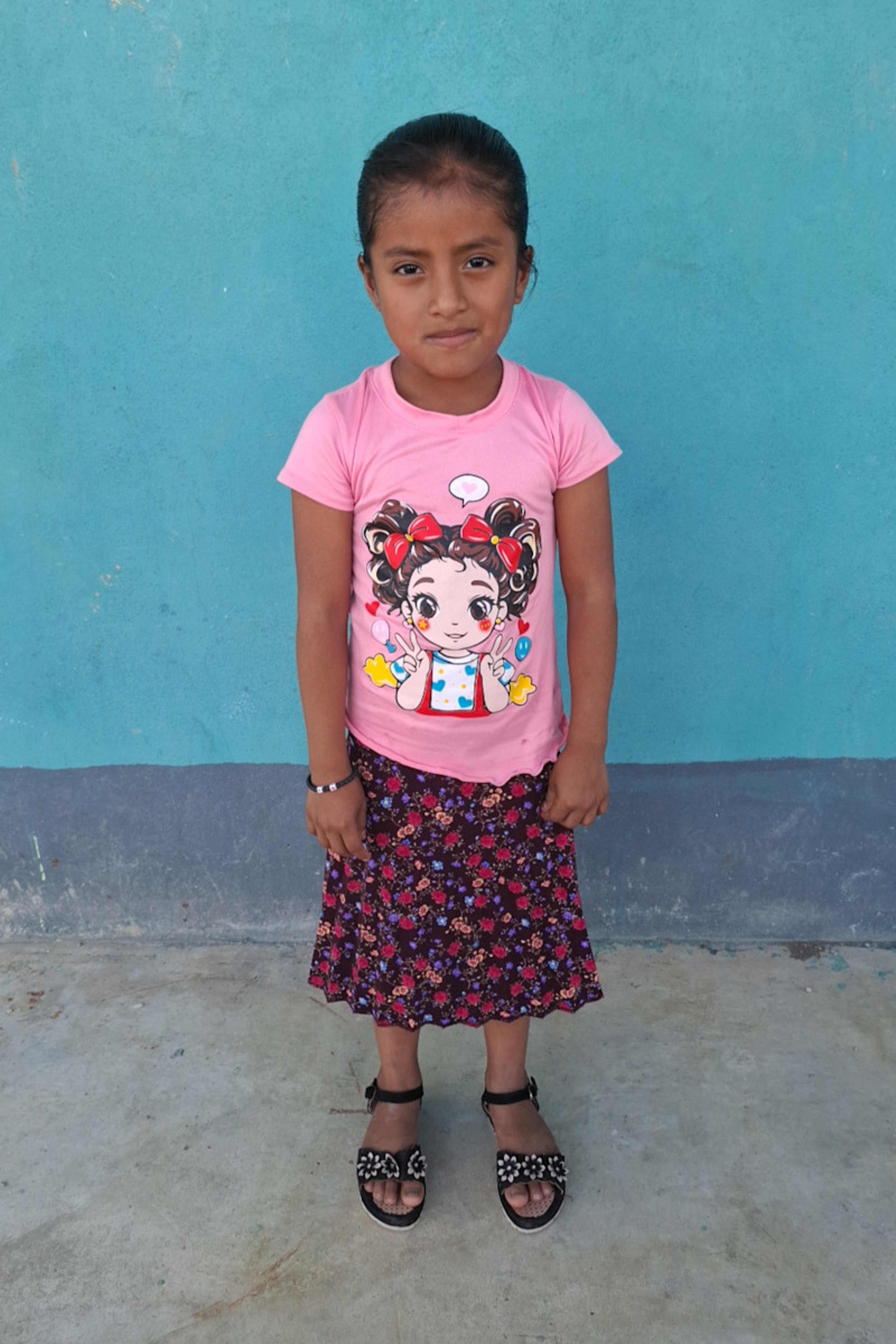 An unsponsored girl named Norma from Guatemala who has waited 396 days for a sponsor.