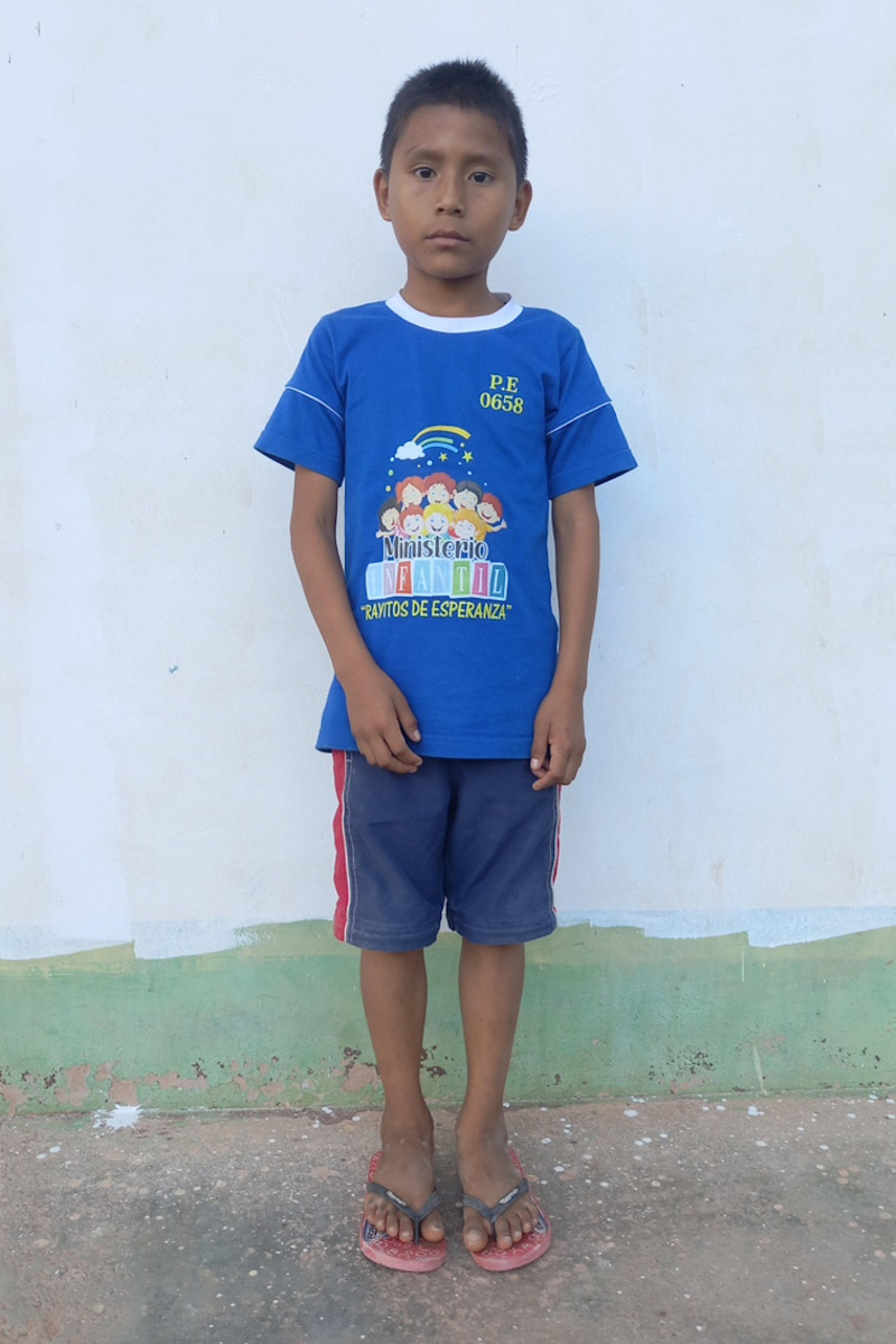 An unsponsored boy named Alexis from Peru who has waited 812 days for a sponsor.