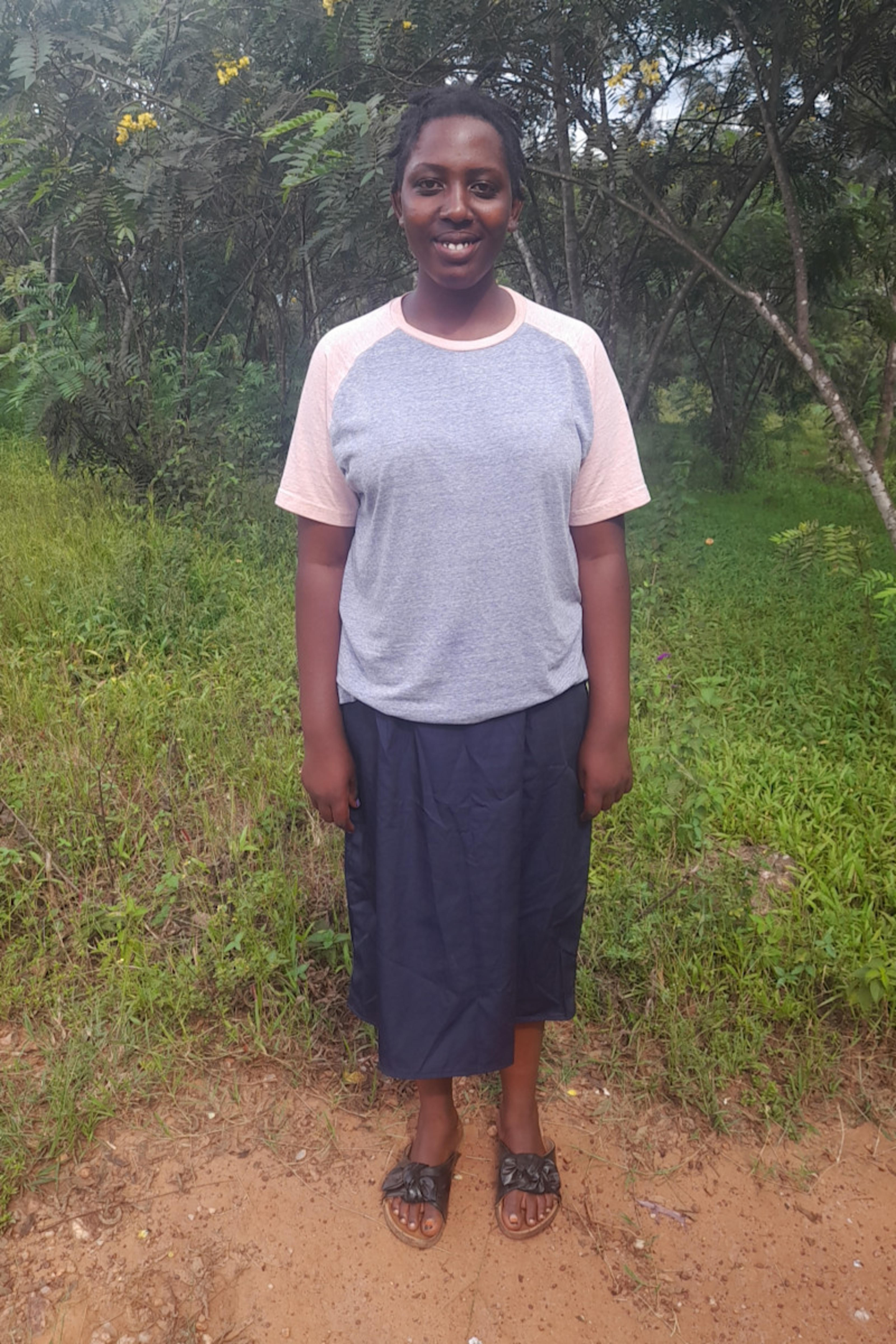 An unsponsored girl named Cyabahembeza from Rwanda who lives in an AIDS-affected area, is vulnerable to exploitation and has waited 423 days for a sponsor.