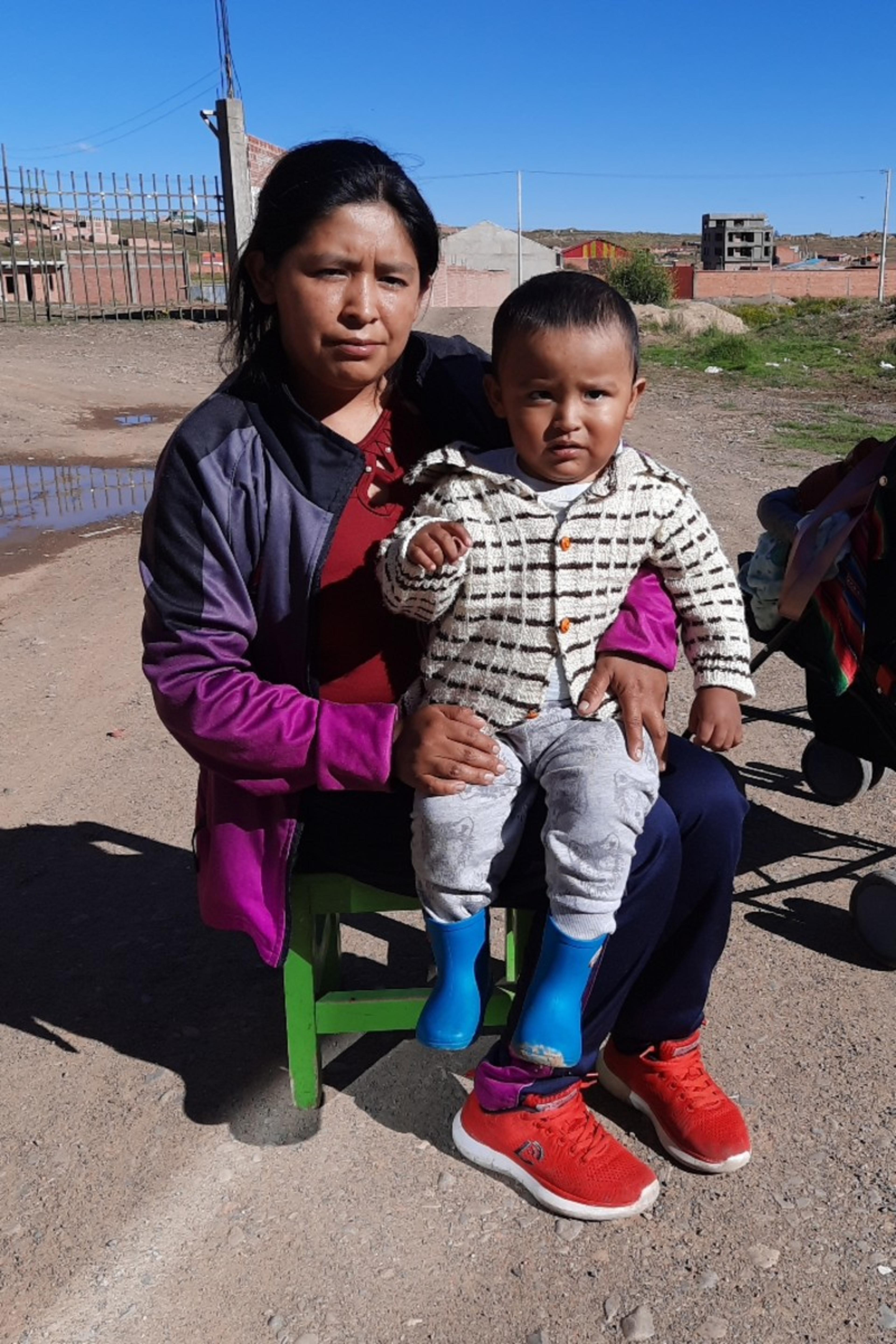 An unsponsored boy named Jhoan from Bolivia who has waited 539 days for a sponsor.