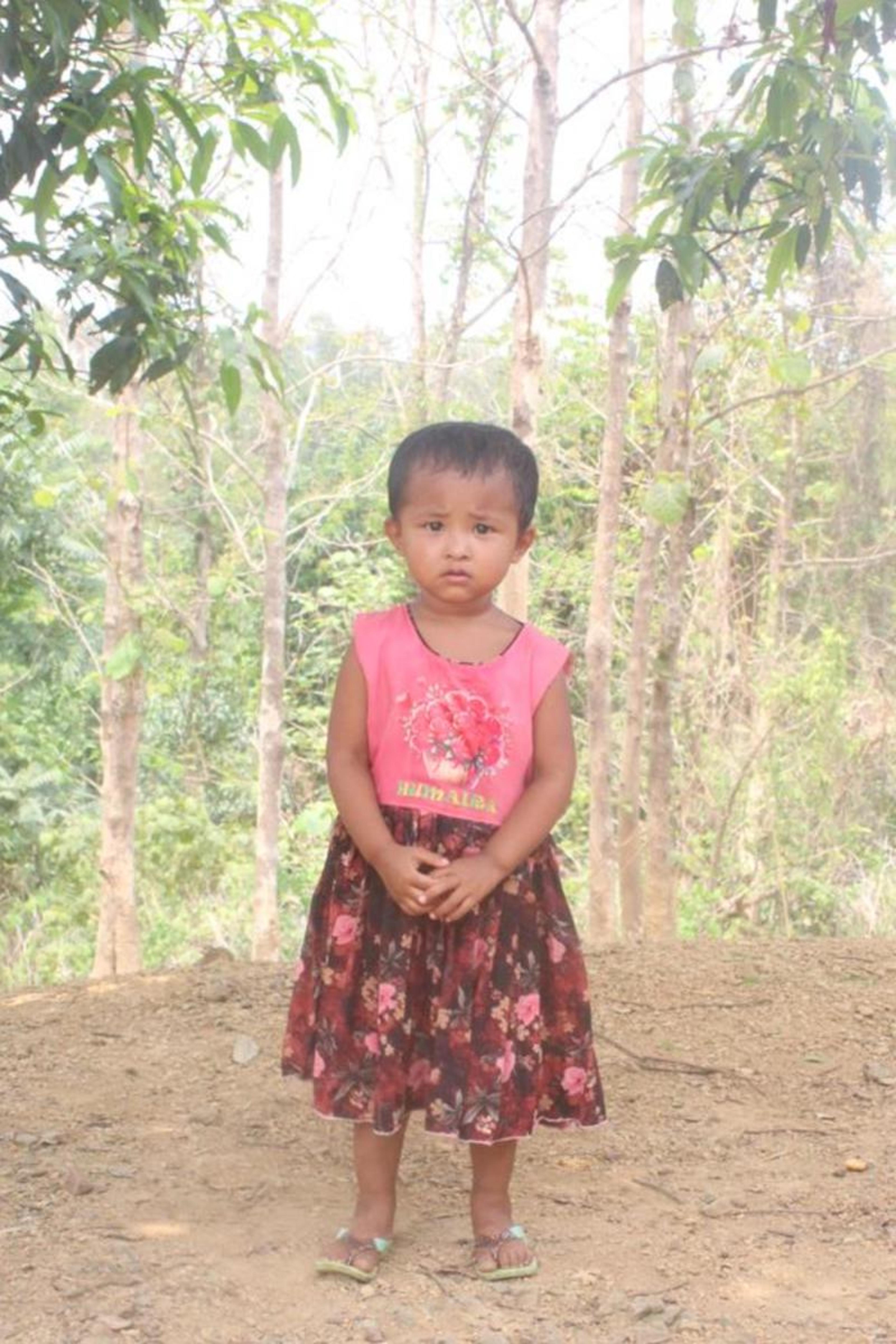 An unsponsored girl named Dhonalata from Bangladesh who is vulnerable to exploitation and has waited 539 days for a sponsor.