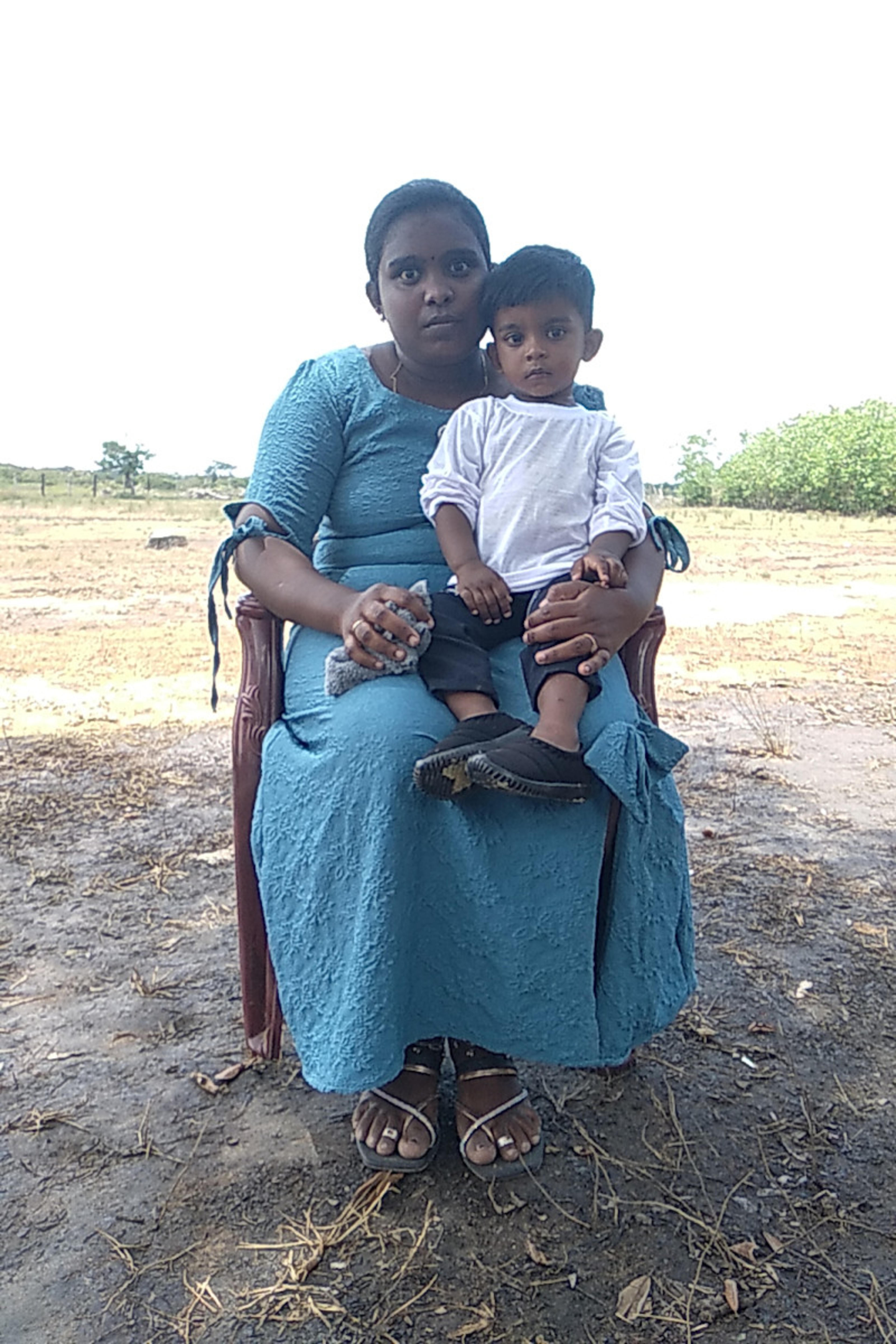 An unsponsored boy named Api from Sri Lanka who has waited 538 days for a sponsor.