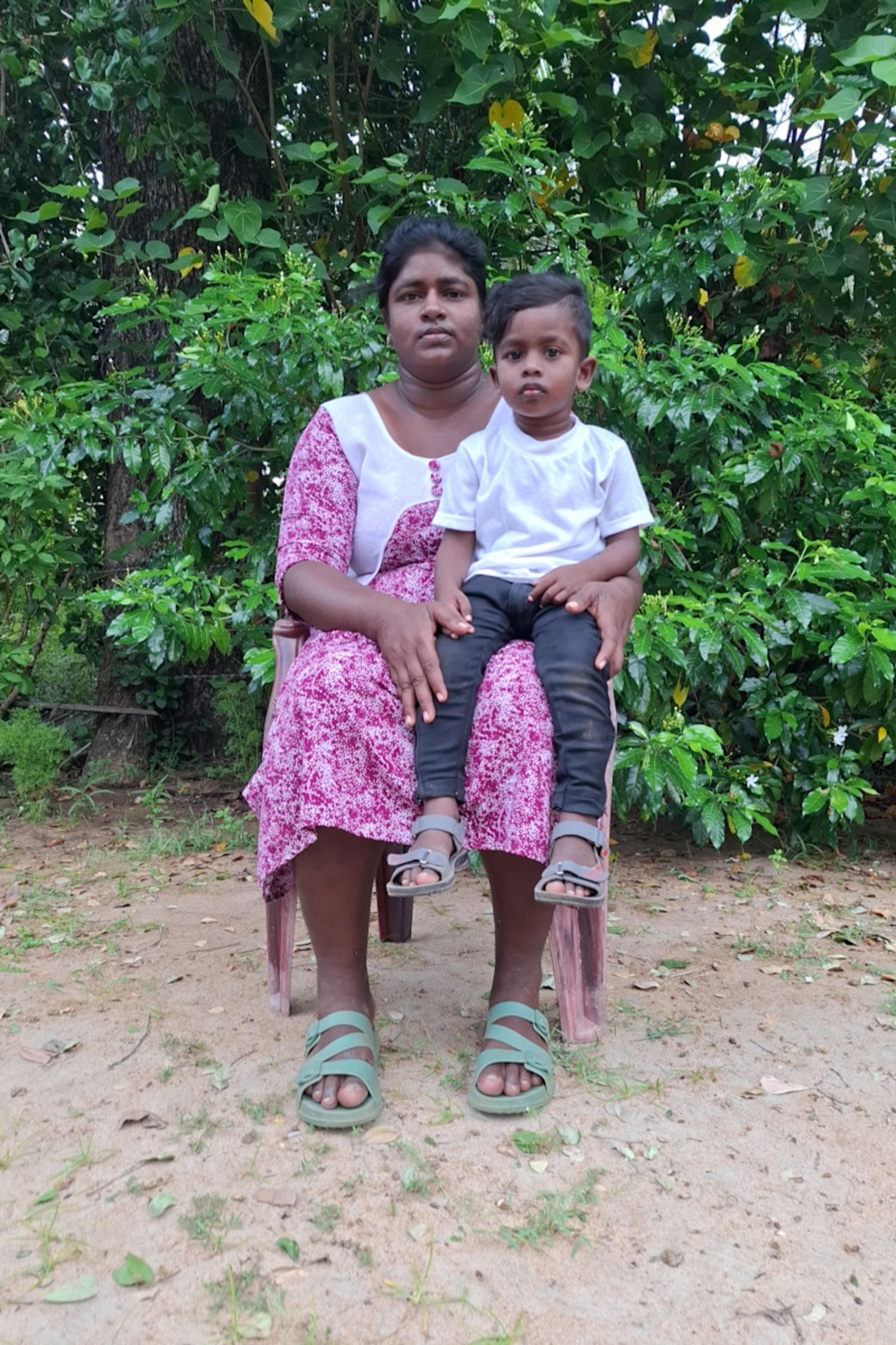 An unsponsored boy named Eprajeem from Sri Lanka who has waited 538 days for a sponsor.