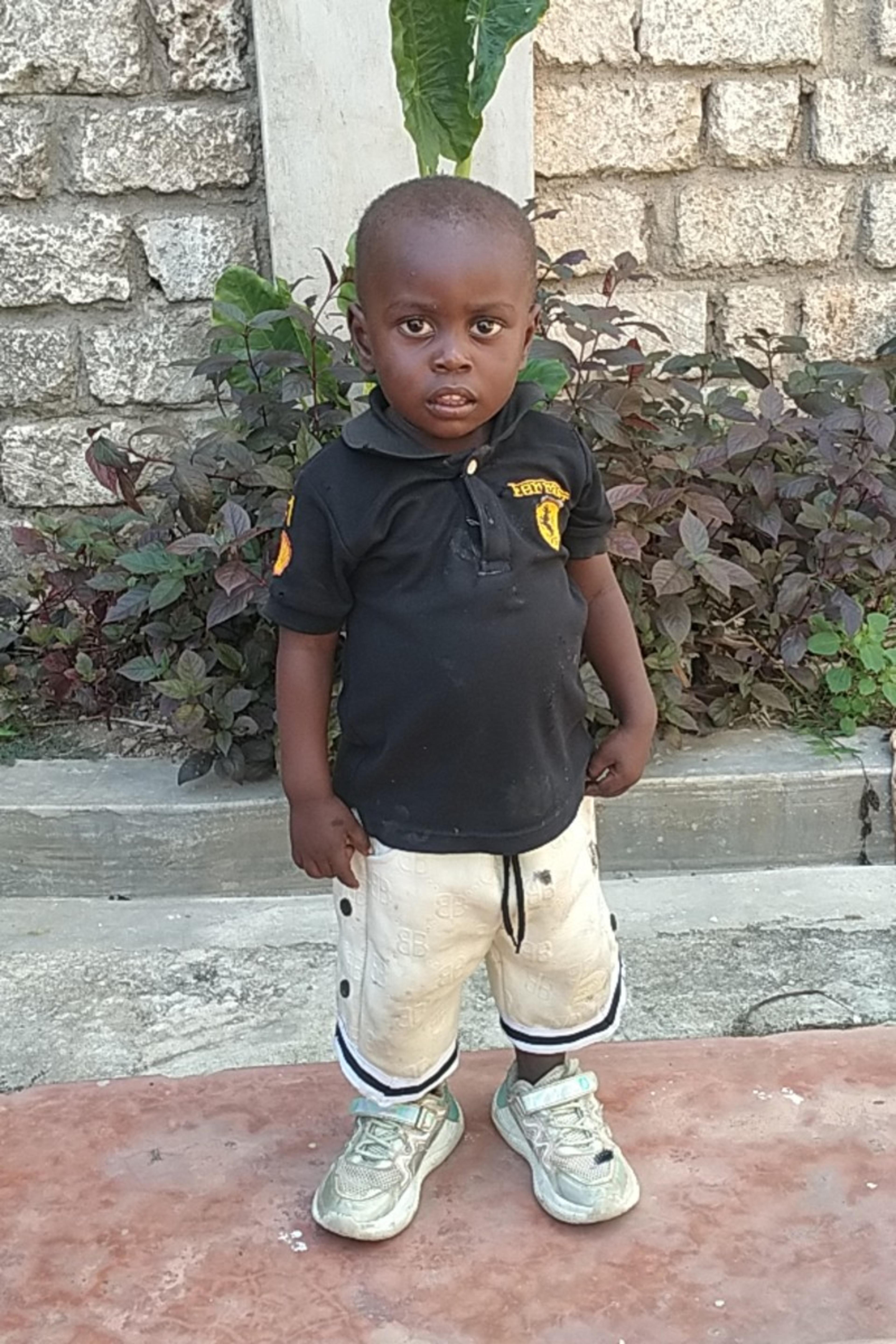 An unsponsored boy named Musa from Kenya who lives in an AIDS-affected area and has waited 629 days for a sponsor.