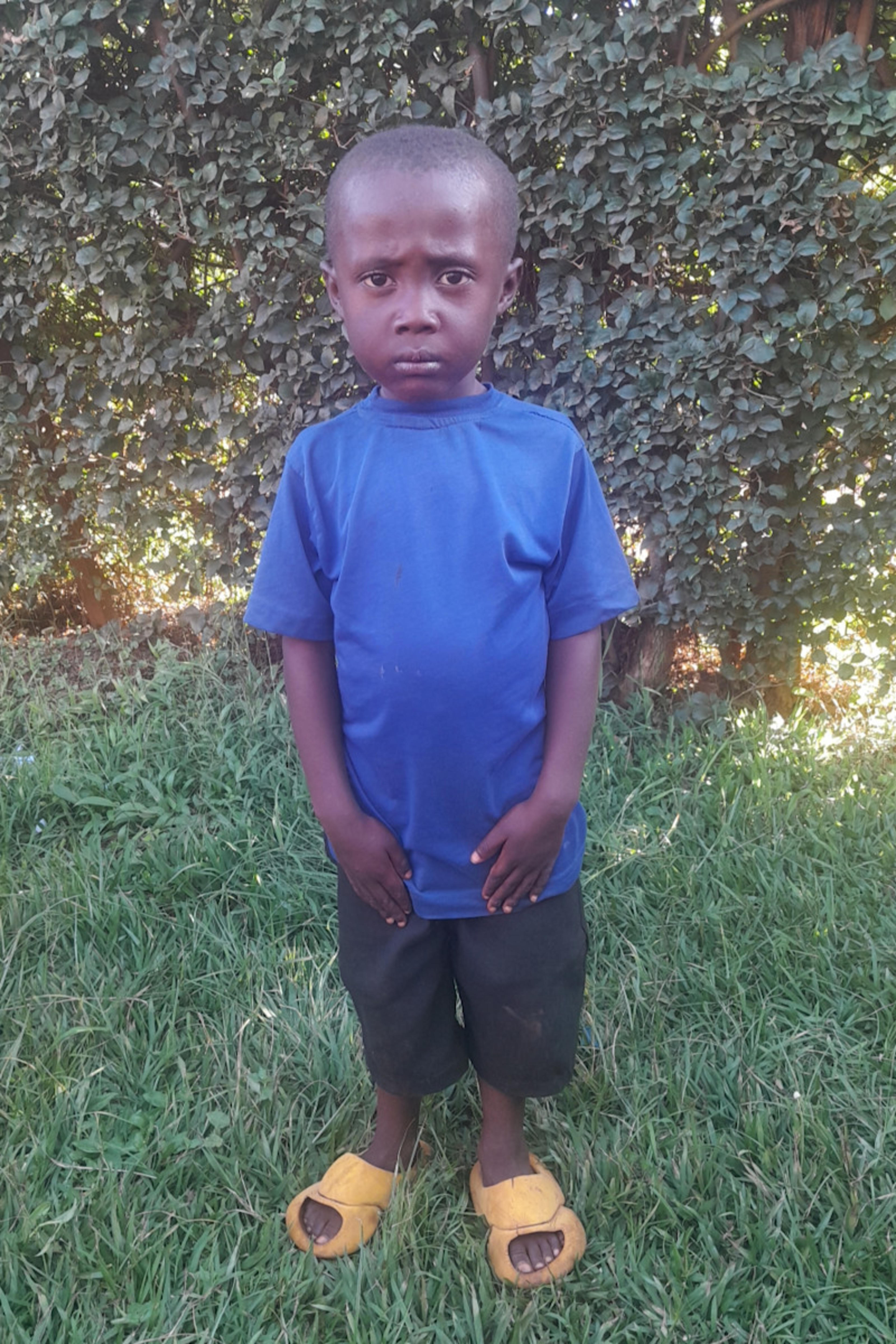 An unsponsored boy named Luck from Rwanda who lives in an AIDS-affected area, is vulnerable to exploitation and has waited 487 days for a sponsor.