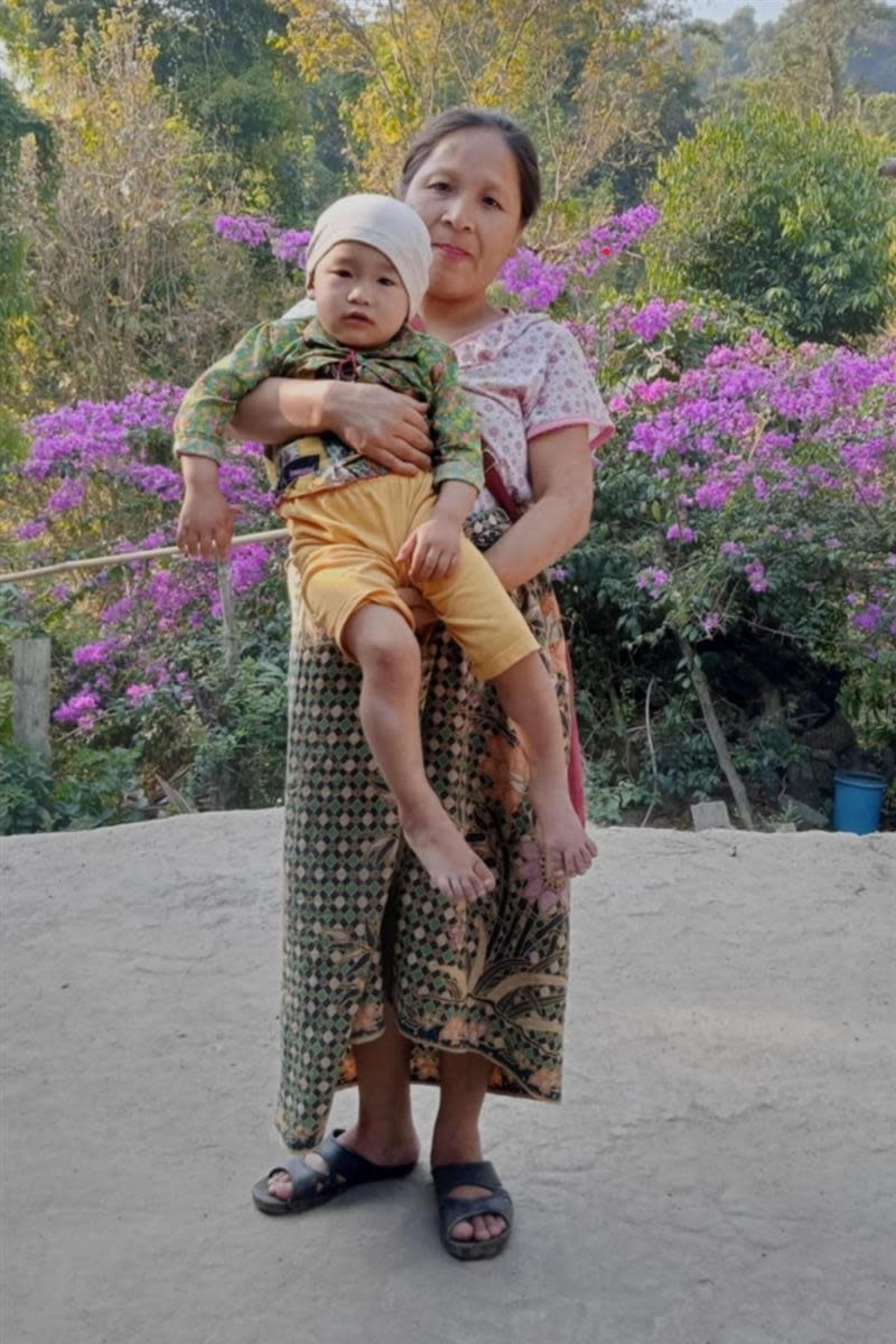 An unsponsored girl named Naw Moo Eh Tel Joy Soe from Thailand who has waited 505 days for a sponsor.