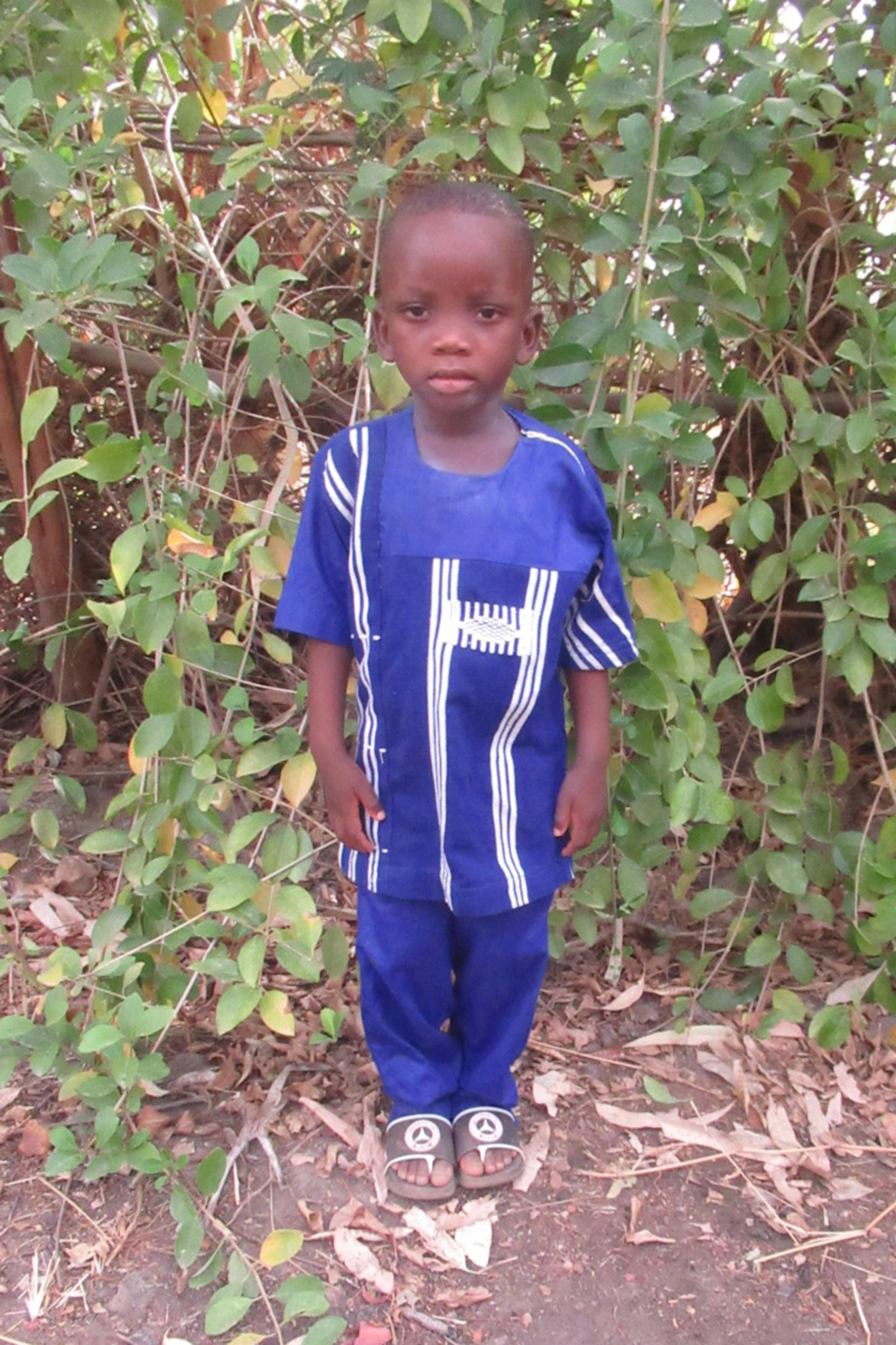 An unsponsored boy named Fidèle from Burkina Faso who lives in an AIDS-affected area, is vulnerable to exploitation and has waited 496 days for a sponsor.