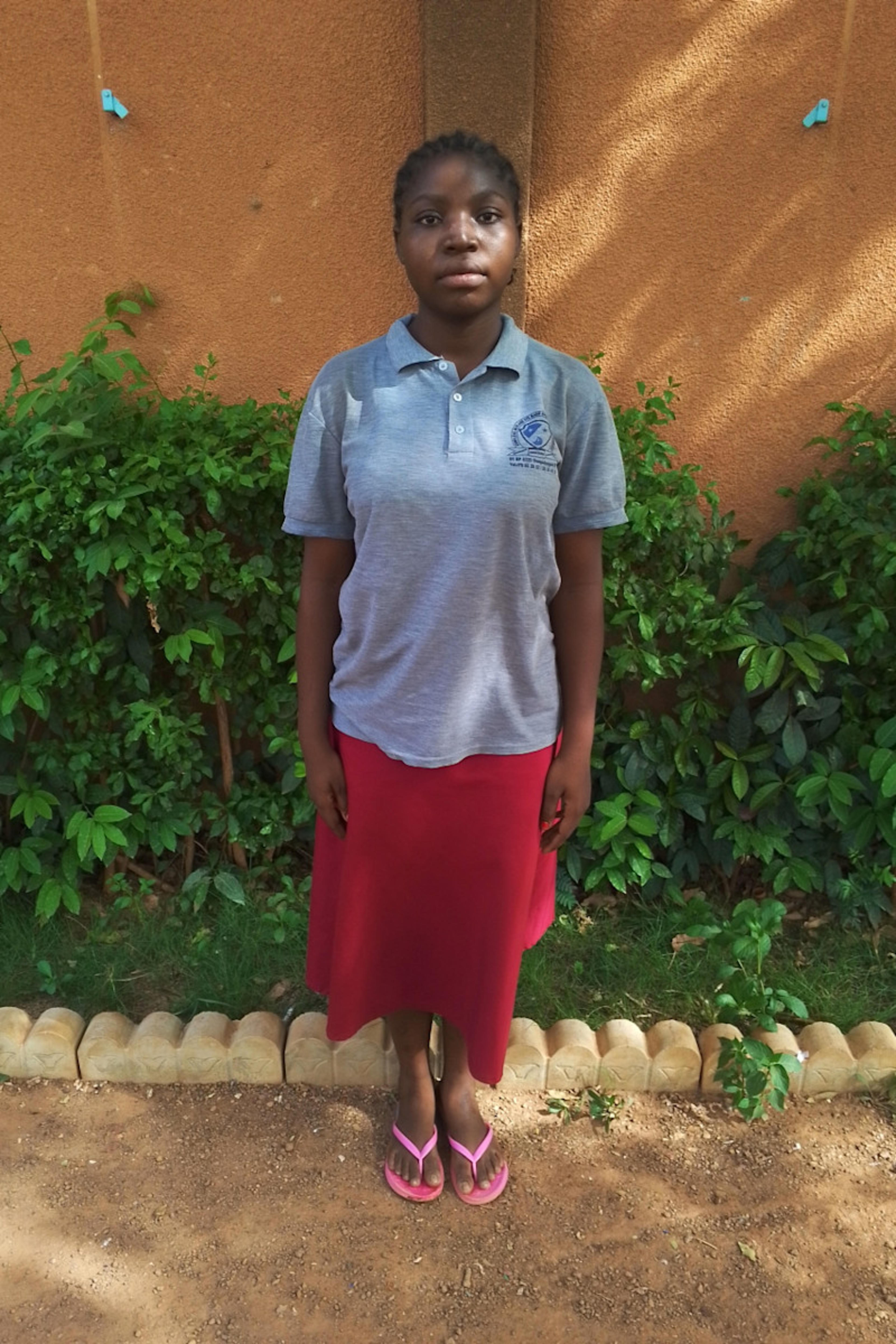 An unsponsored girl named Esther from Burkina Faso who lives in an AIDS-affected area, is vulnerable to exploitation and has waited 503 days for a sponsor.
