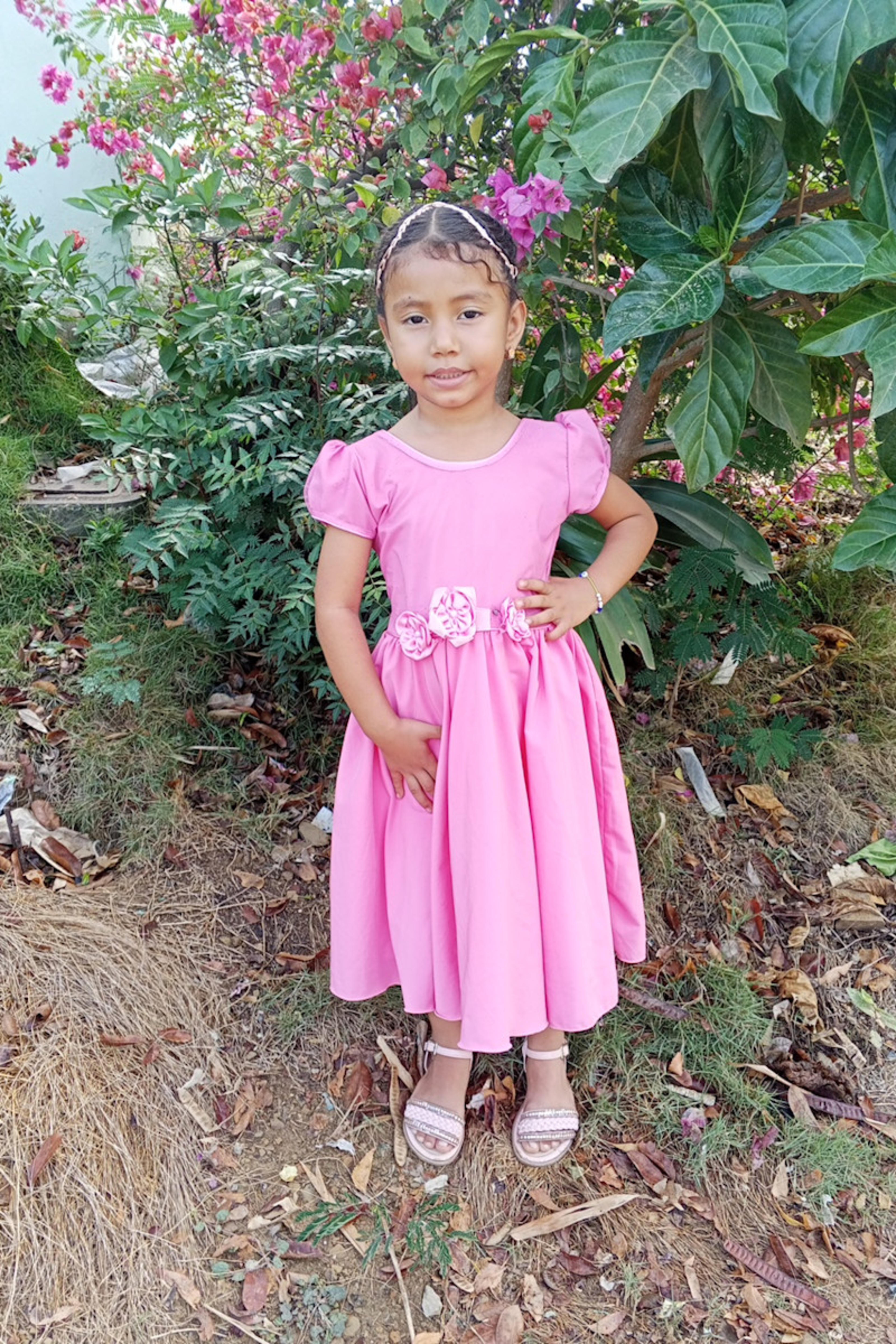 An unsponsored girl named Luciana from Colombia who has waited 527 days for a sponsor.
