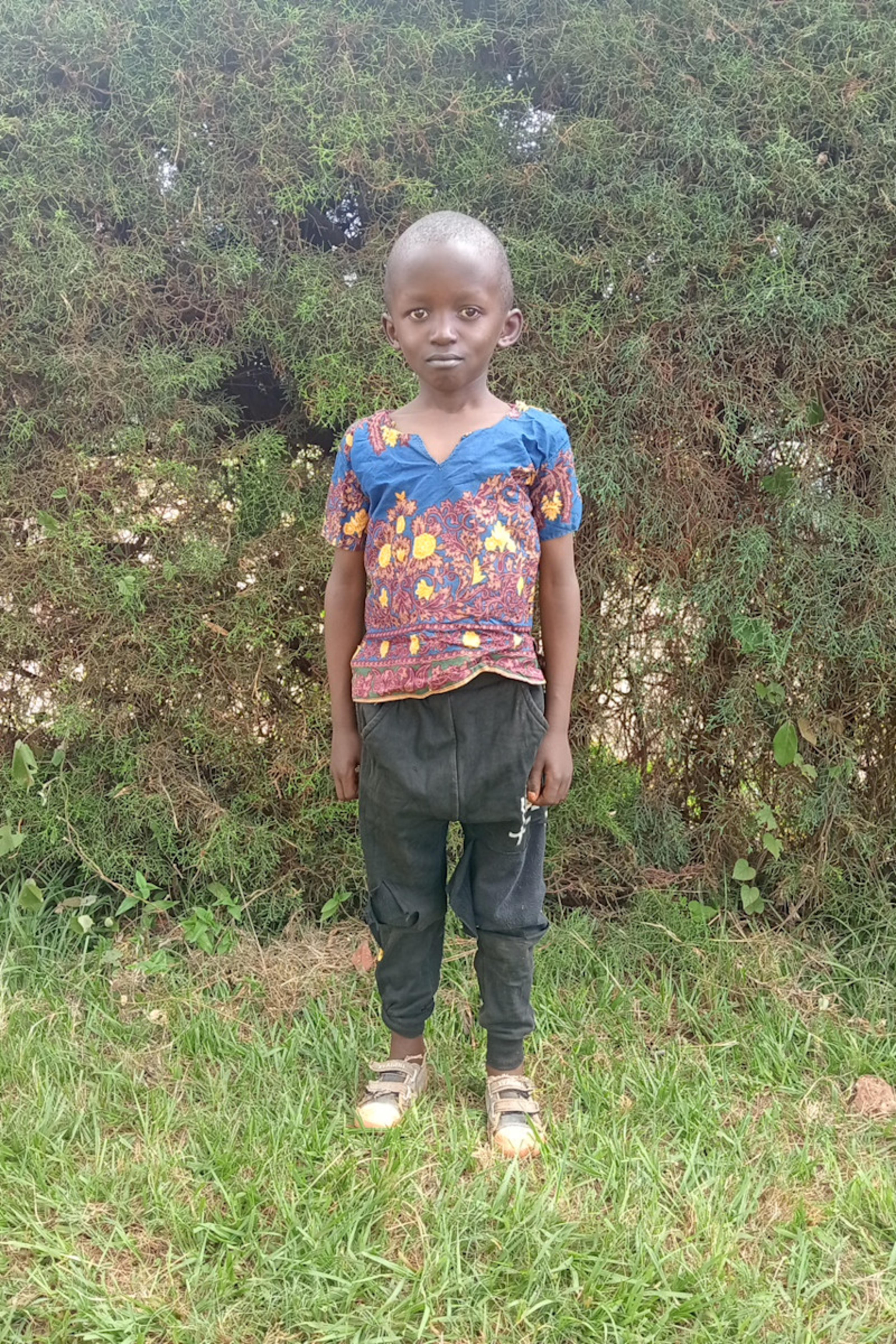 An unsponsored boy named Musyoki from Kenya who lives in an AIDS-affected area and has waited 502 days for a sponsor.