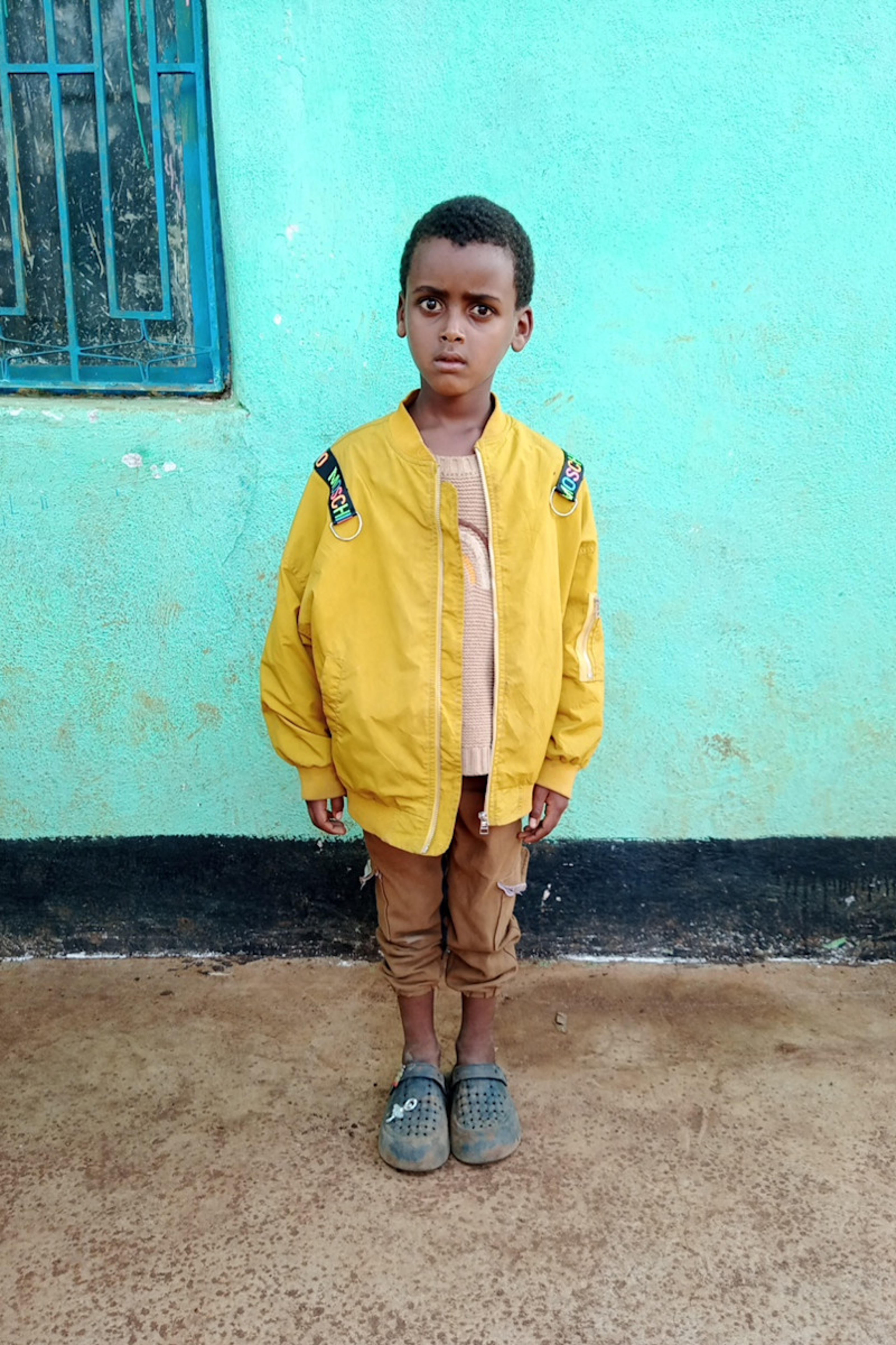 An unsponsored boy named Kenenisa from Ethiopia who lives in an AIDS-affected area, is vulnerable to exploitation and has waited 490 days for a sponsor.