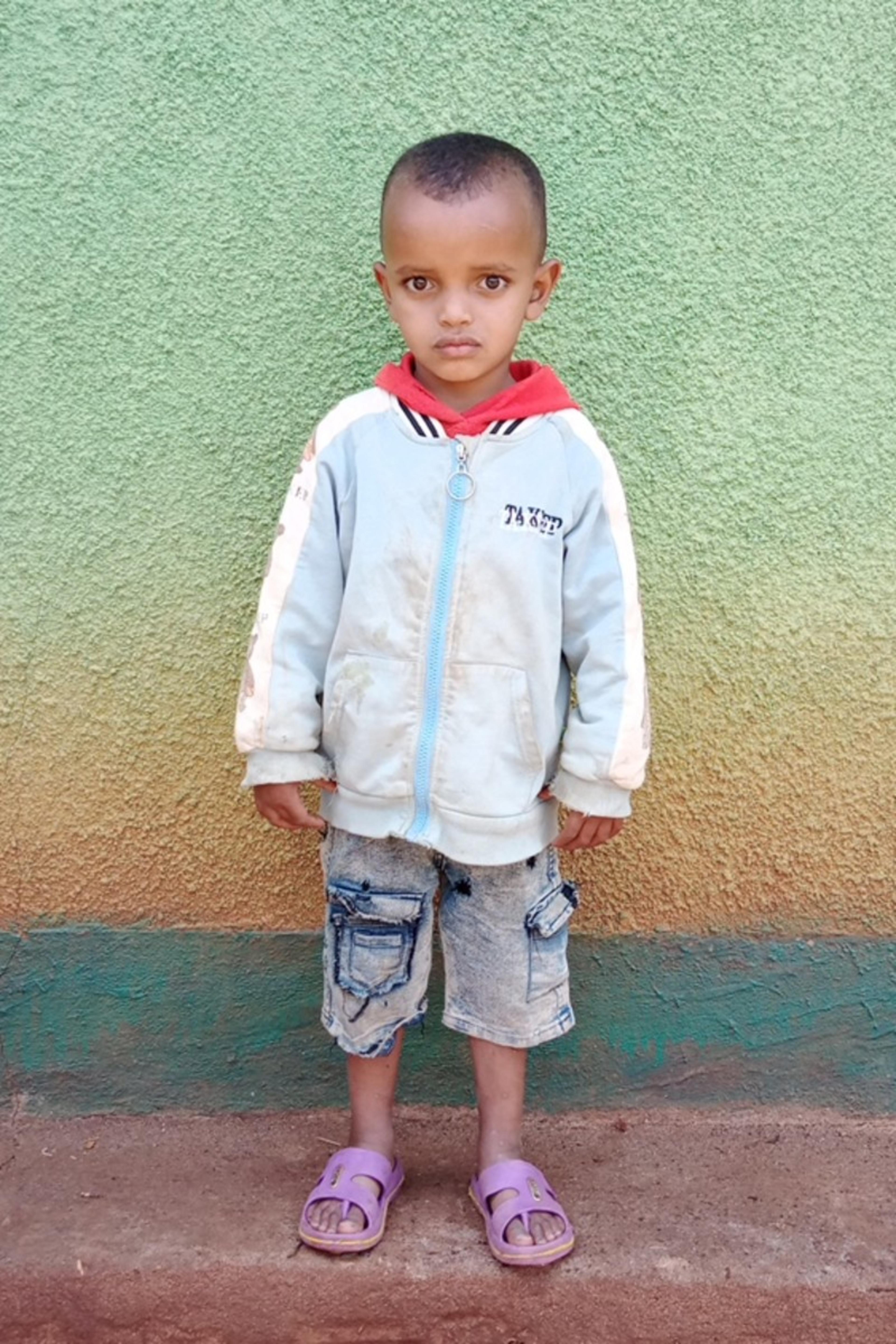 An unsponsored boy named Keku from Ethiopia who lives in an AIDS-affected area, is vulnerable to exploitation and has waited 489 days for a sponsor.