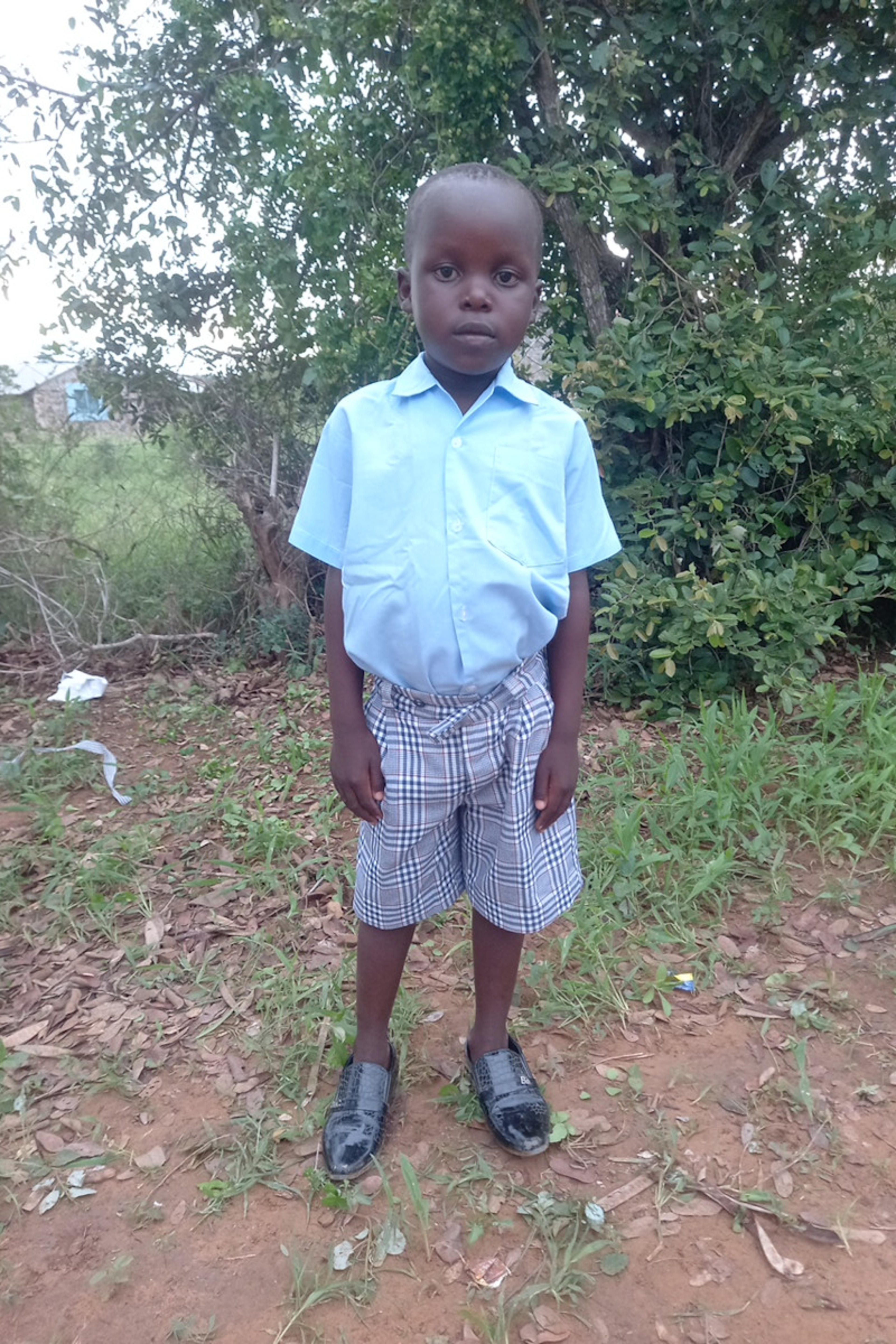 An unsponsored boy named Rajab from Kenya who lives in an AIDS-affected area and has waited 477 days for a sponsor.