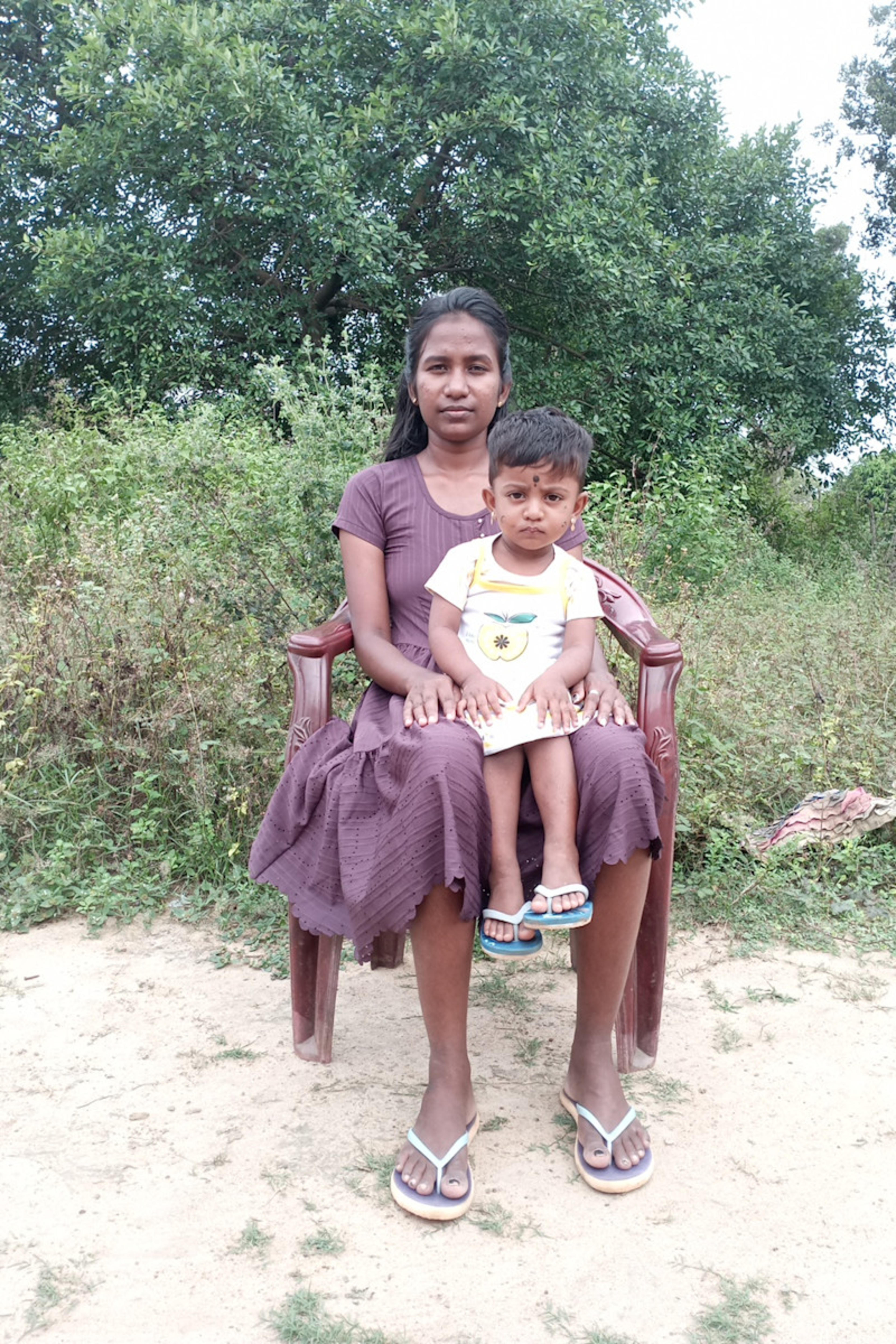 An unsponsored girl with special needs named Aathira from Sri Lanka who has waited 525 days for a sponsor.