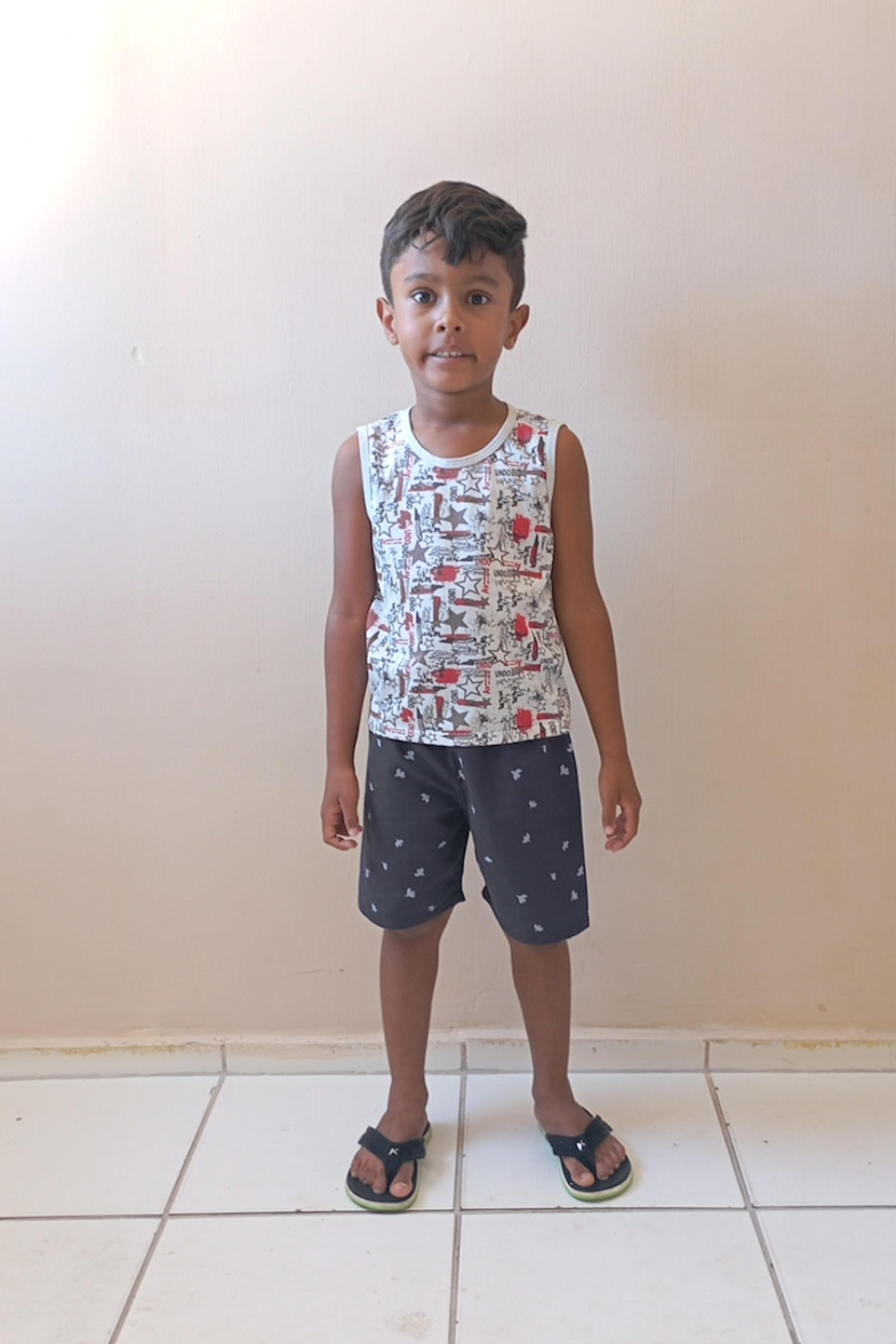 An unsponsored boy with special needs named Enzo from Brazil who has waited 547 days for a sponsor.
