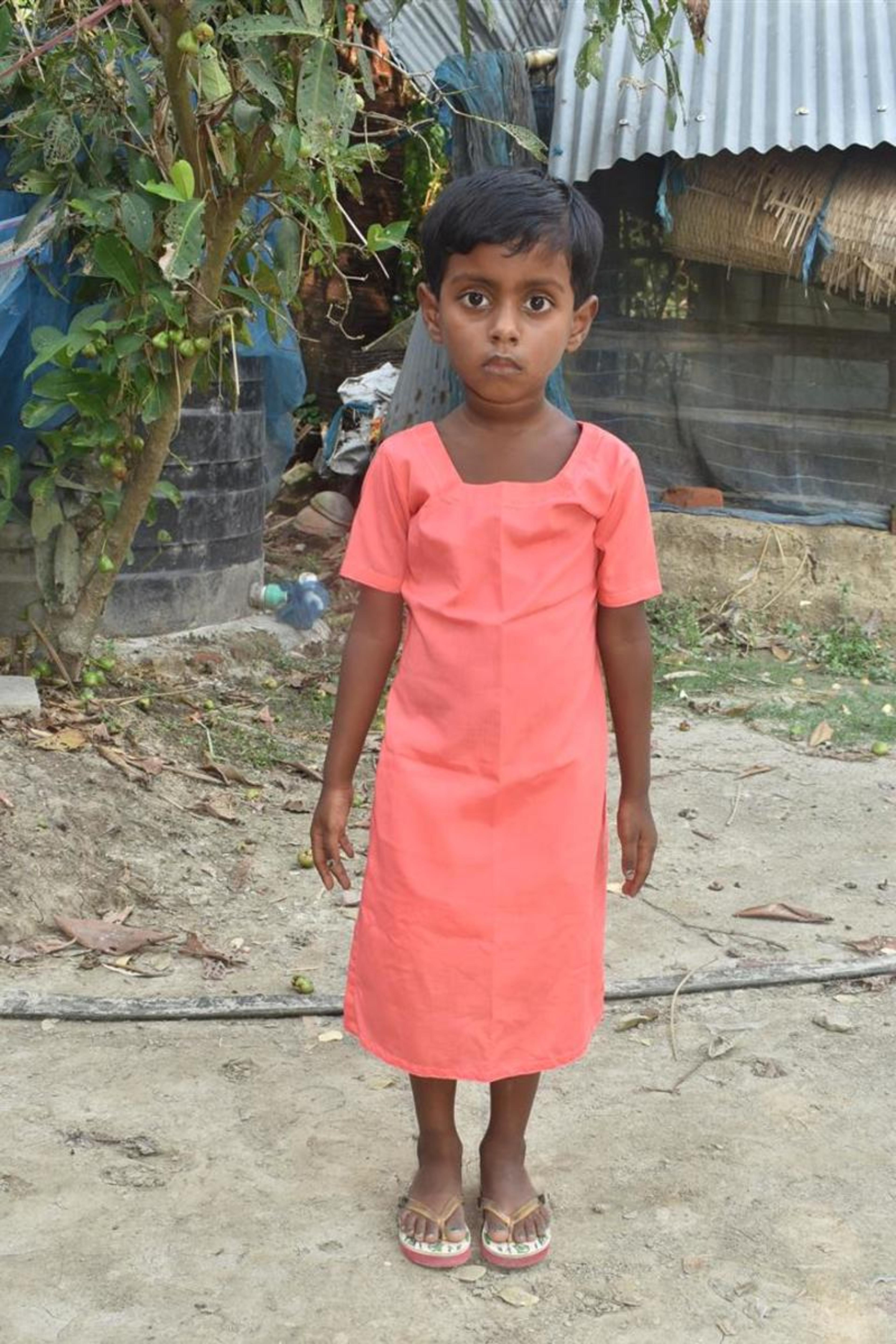 An unsponsored girl named Trisha from Bangladesh who is vulnerable to exploitation and has waited 437 days for a sponsor.