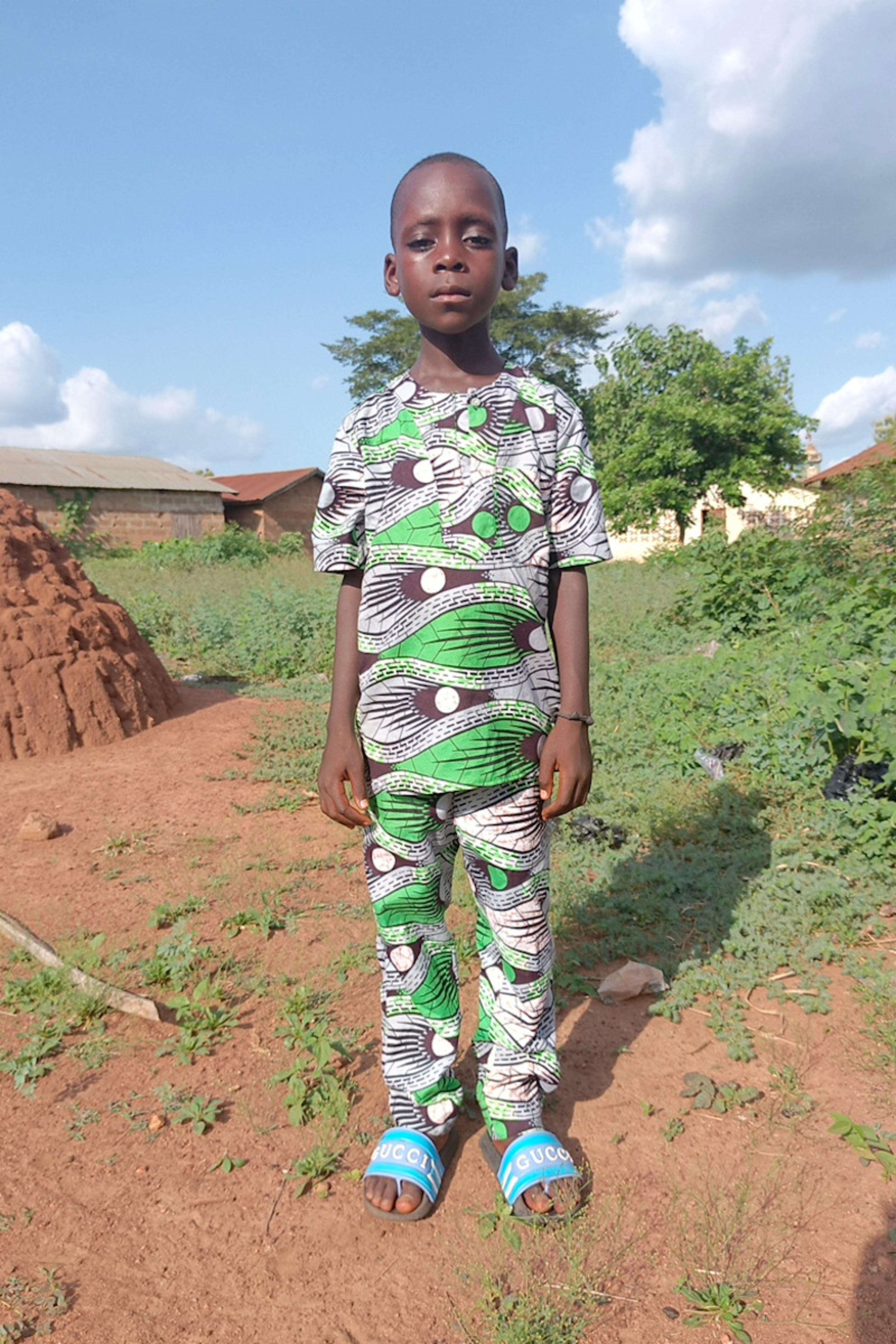An unsponsored boy named Klodjo from Togo who lives in an AIDS-affected area, is vulnerable to exploitation and has waited 525 days for a sponsor.