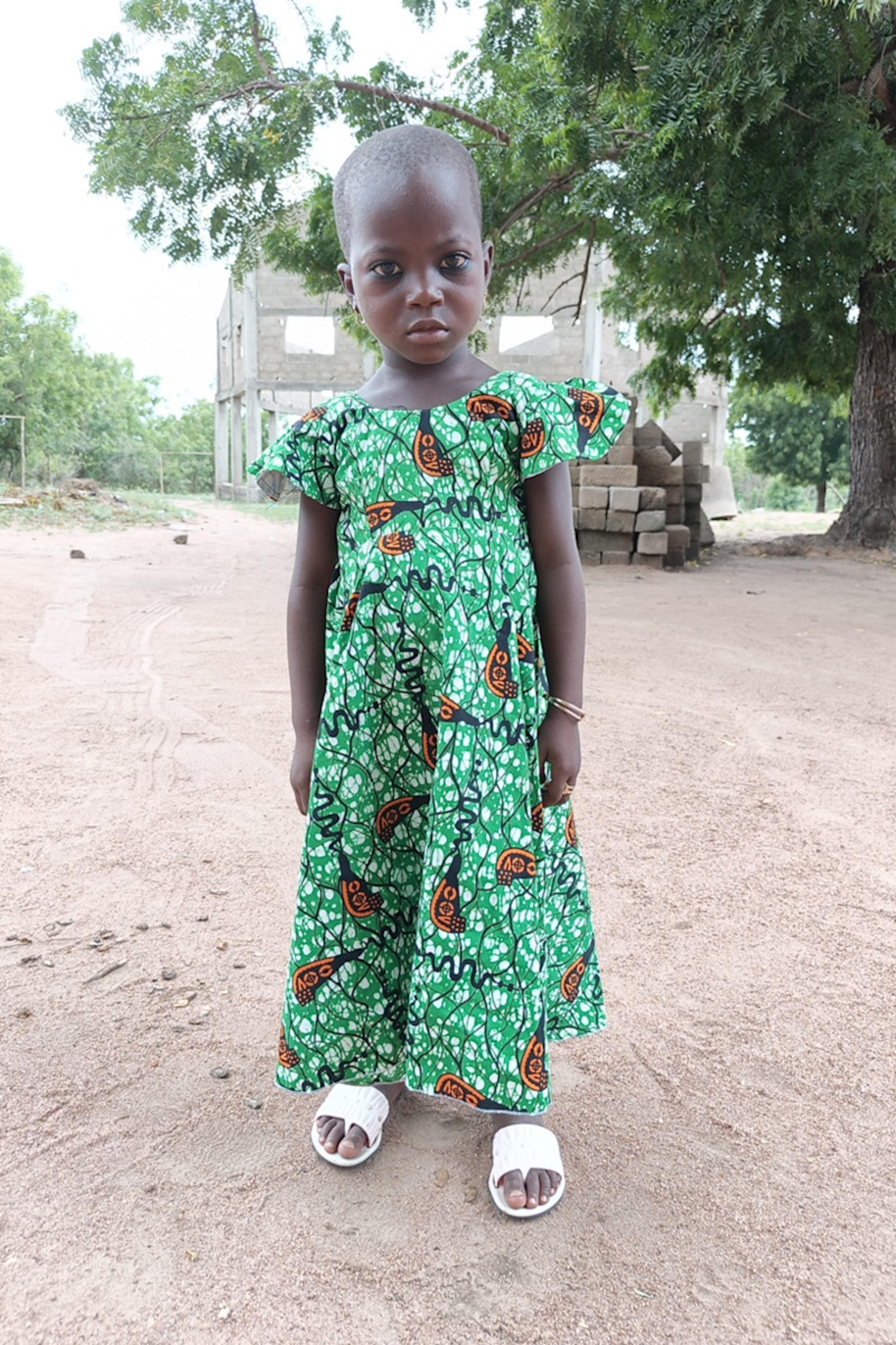 An unsponsored girl named Julienne from Togo who lives in an AIDS-affected area, is vulnerable to exploitation and has waited 474 days for a sponsor.