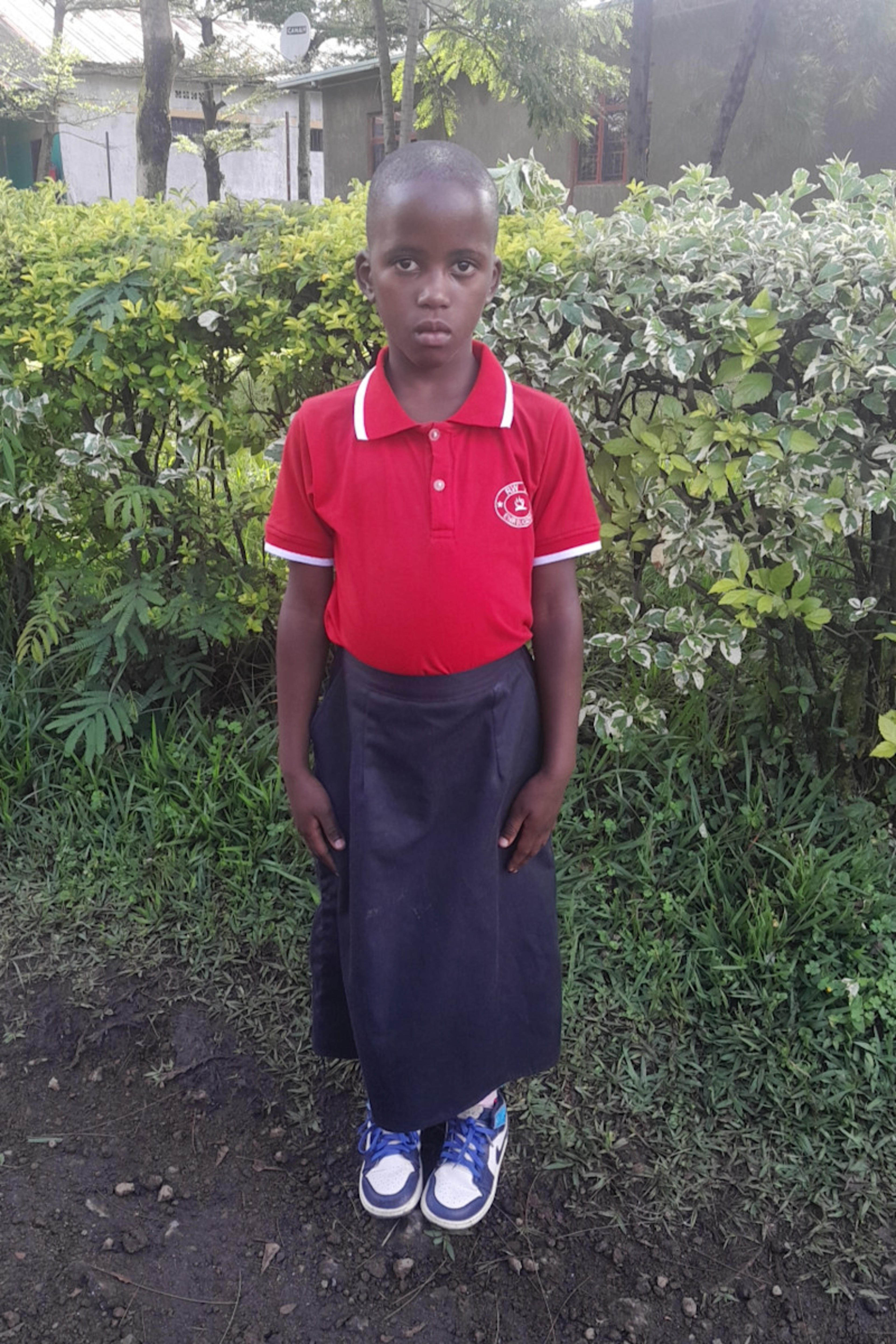 An unsponsored girl named Asifati from Rwanda who lives in an AIDS-affected area, is vulnerable to exploitation and has waited 490 days for a sponsor.